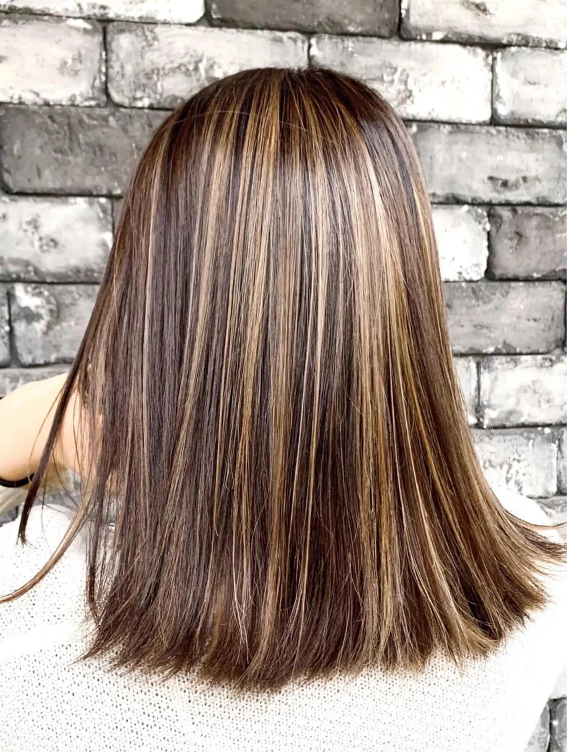 ミディアム ハイライト ヘアカラー トリートメント ヘアセット ❤️千葉県代表❤️ 店長❤️柿本翔一朗のヘアスタイル