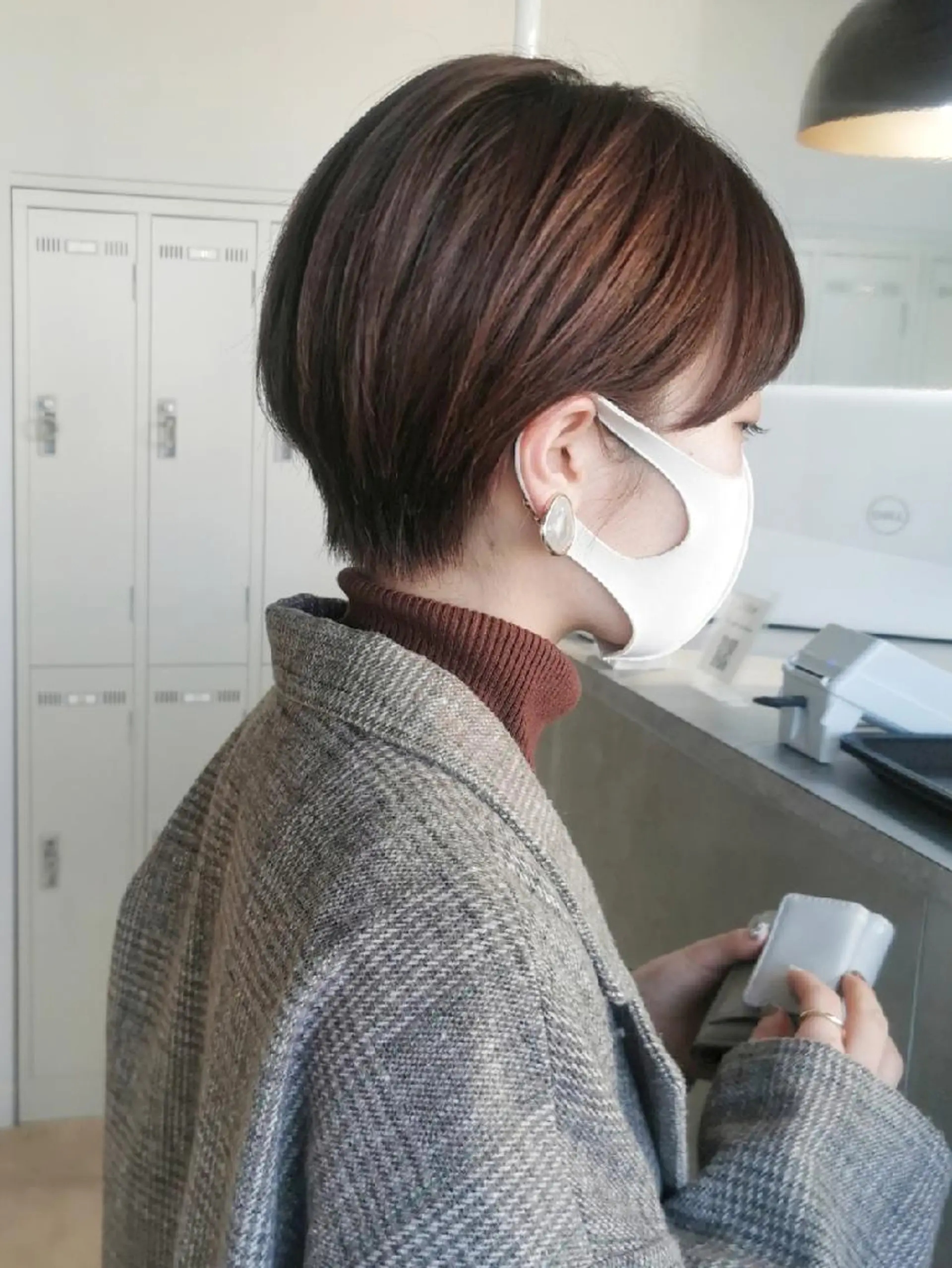 ショート カラー ショートヘア レイヤー/髪質改善カ ラ-🤍津田奈々美‎のヘアスタイル