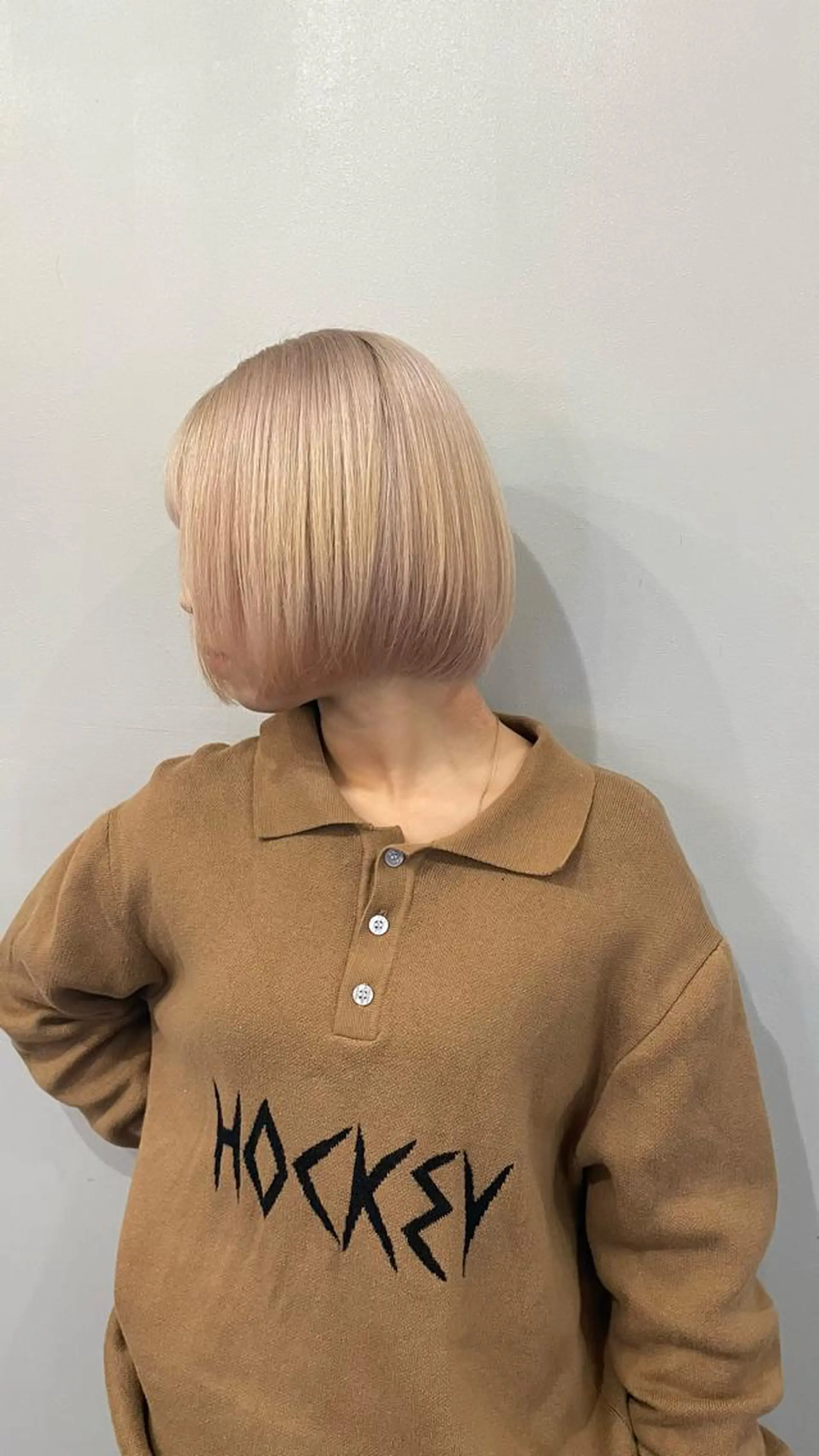 セミロング カラー ヘアアレンジ メンズ ベージュカラー ヘアカラー トリートメント ヘアセット 💐ナチュラルヘア Kroda💐のヘアスタイル