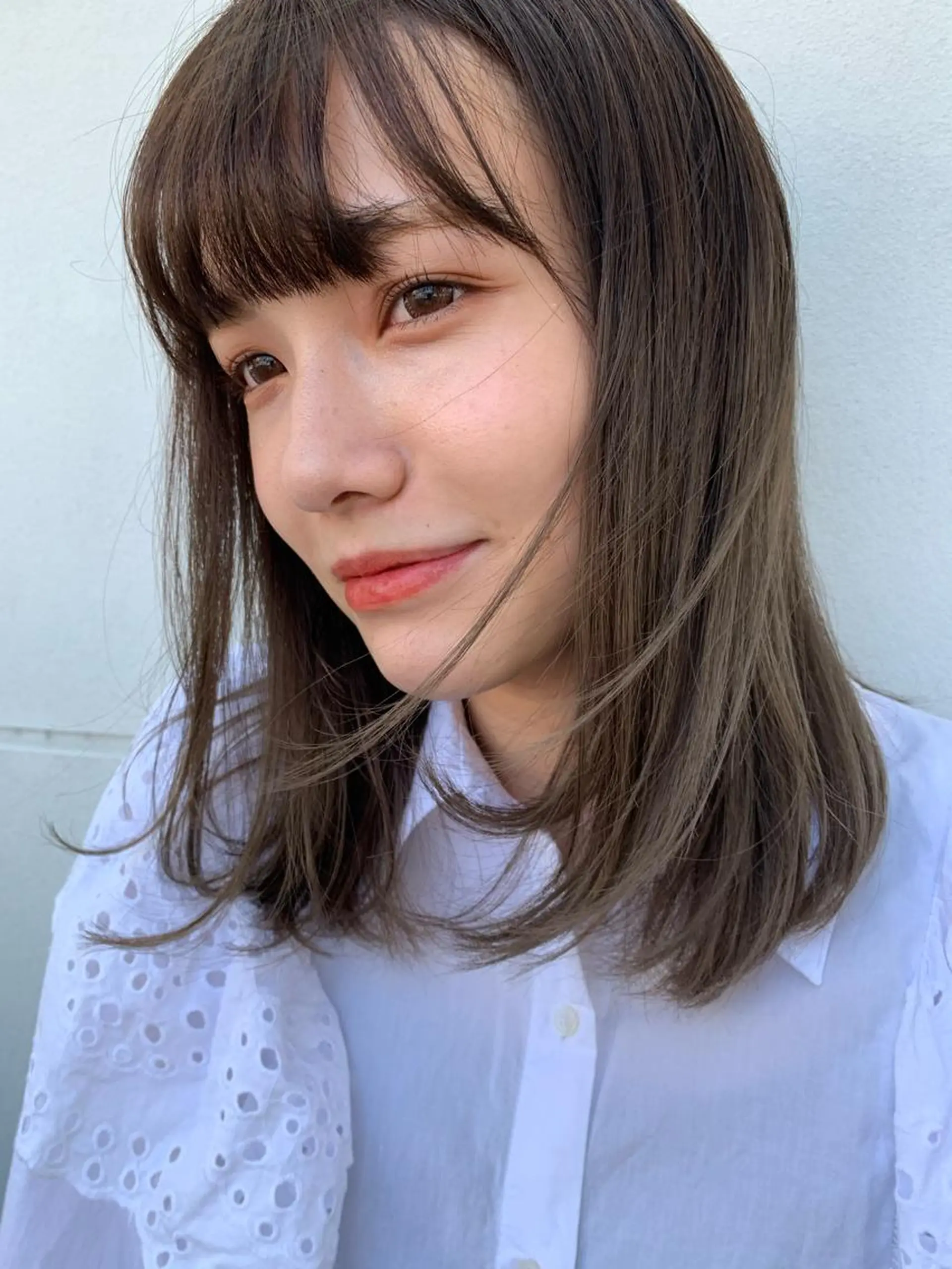 ミディアム カラー ヘアアレンジ ヘアカラー トリートメント uyu所属・♡kyoka /  uyu♡のヘアスタイル