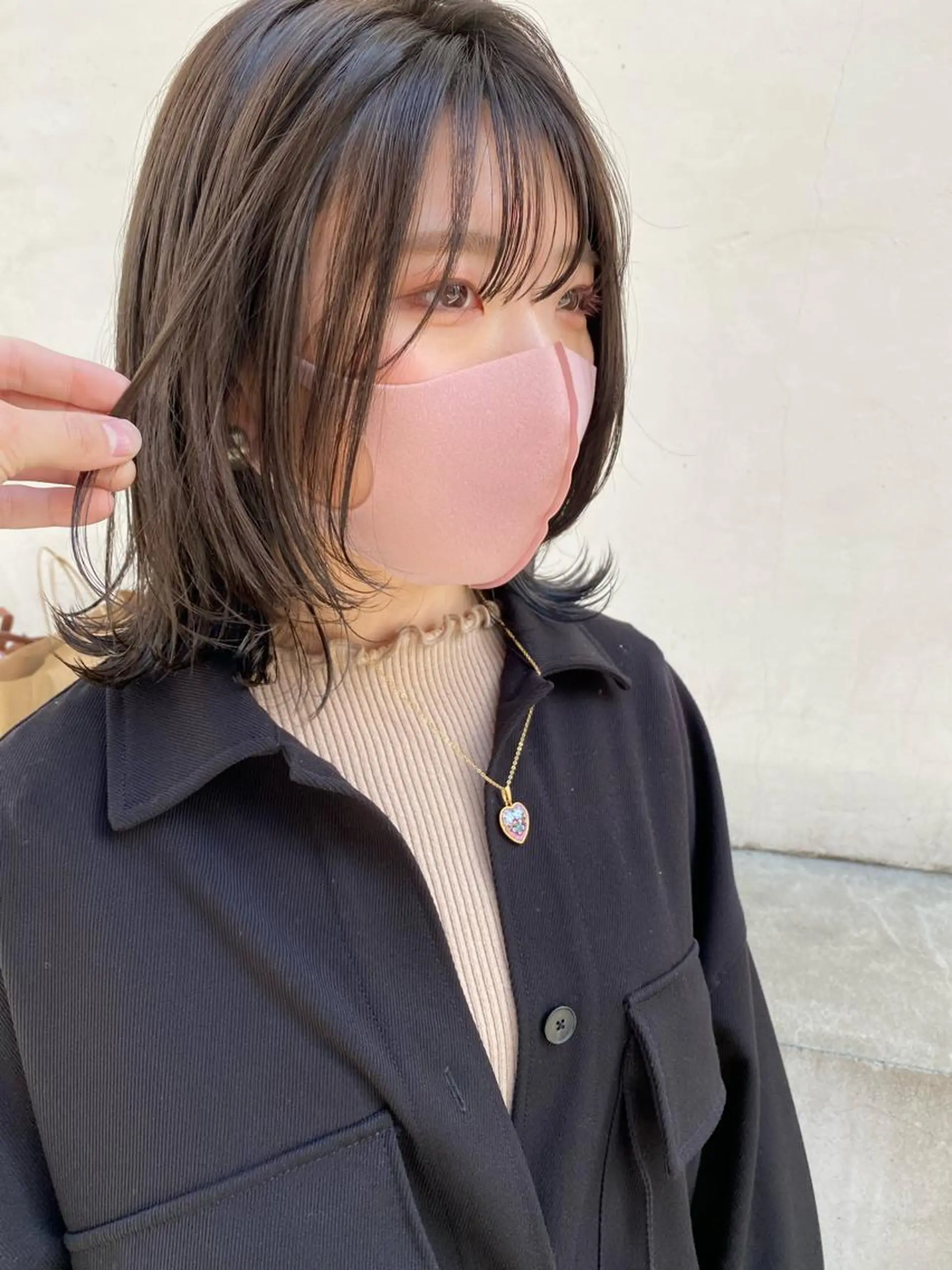 ロング カラー カット ヘアカラー トリートメント salowin三丁目所属・🟩ベージュ/ショー ト/ボブ🟩タカモリのヘアスタイル