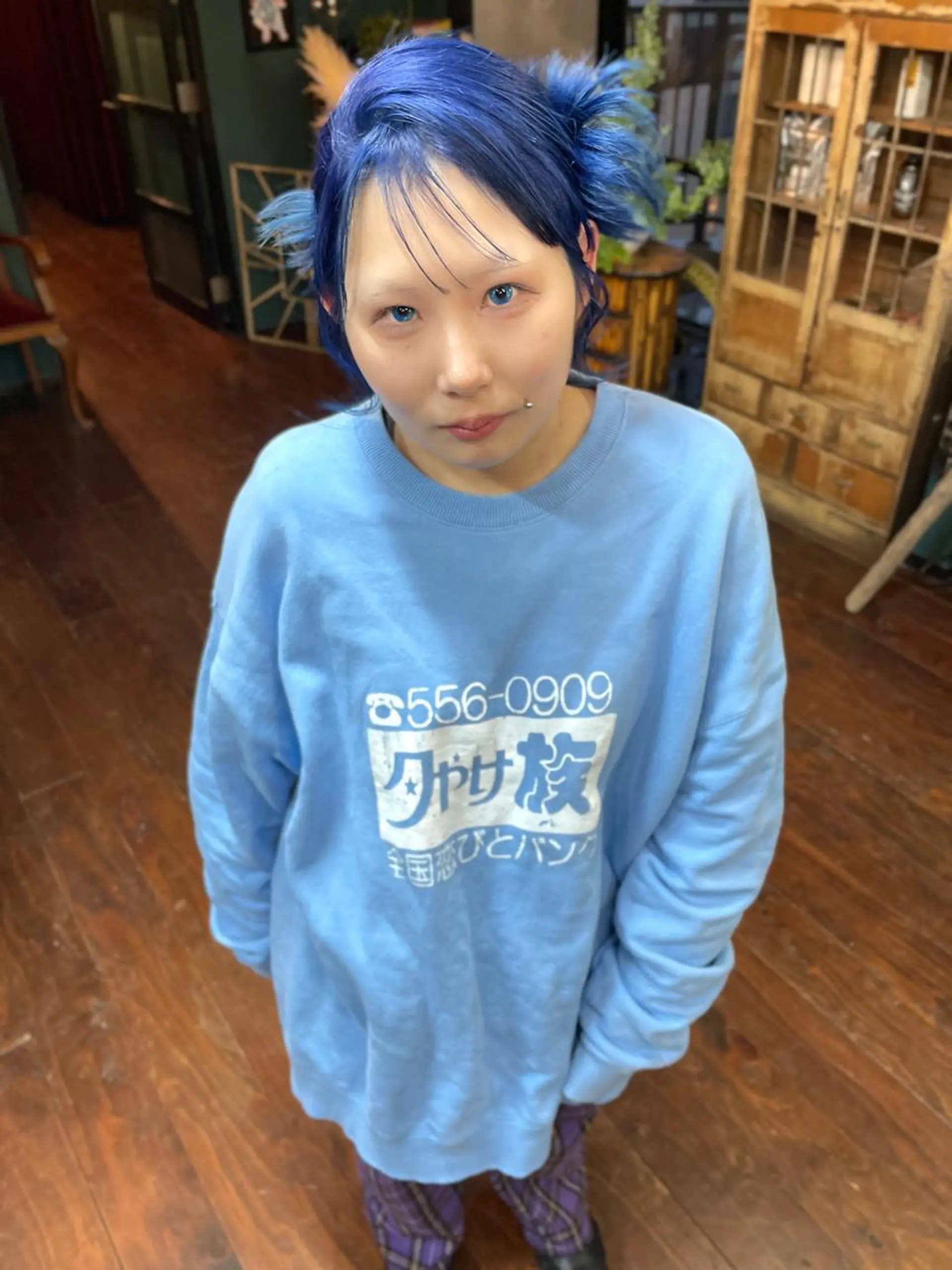 ミディアム カット ヘアカラー トリートメント vivre libre所属・vivre libreのヘアスタイル
