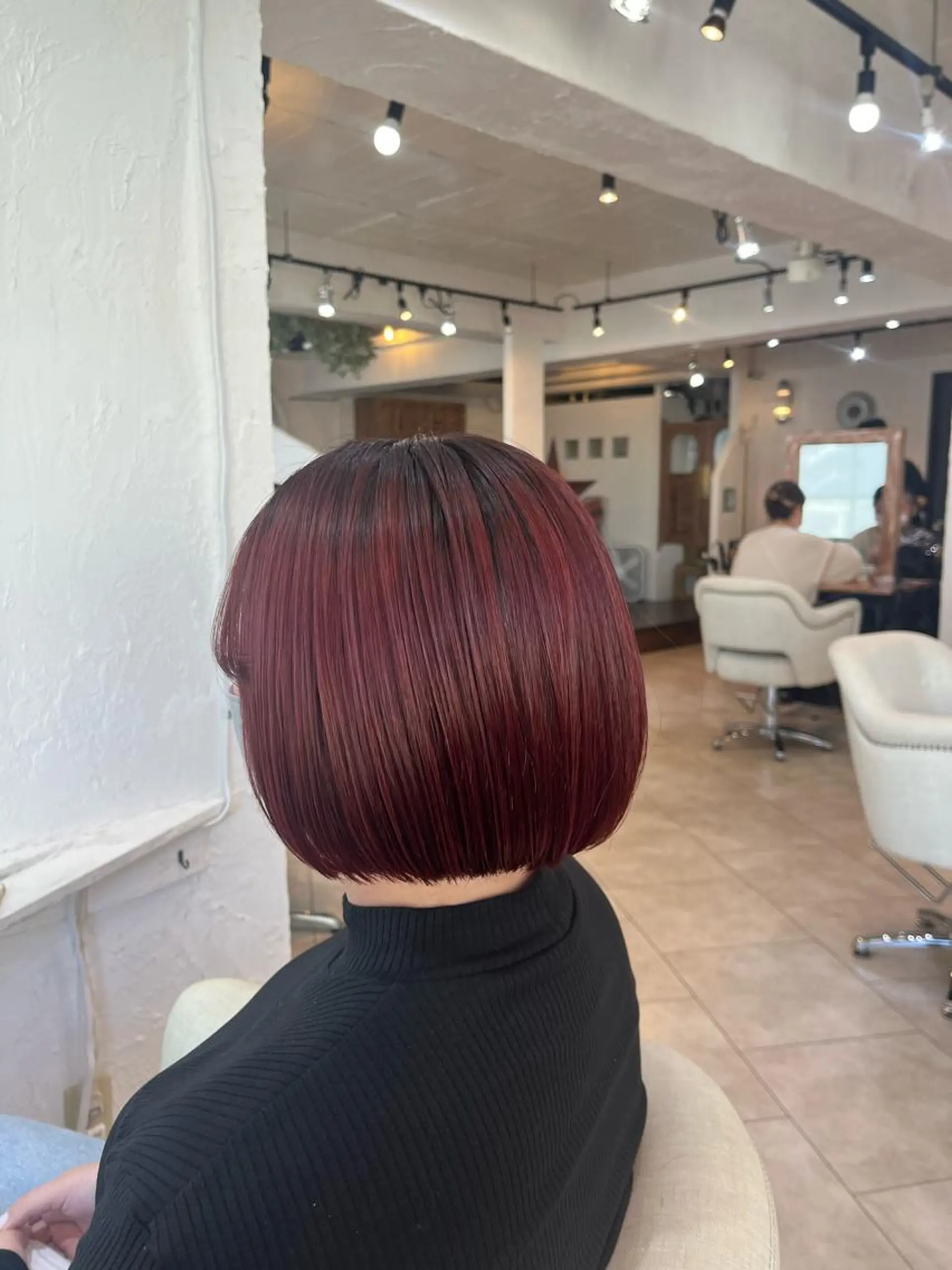 ミディアム カラー 💛ハイトーン💛 りむのヘアスタイル