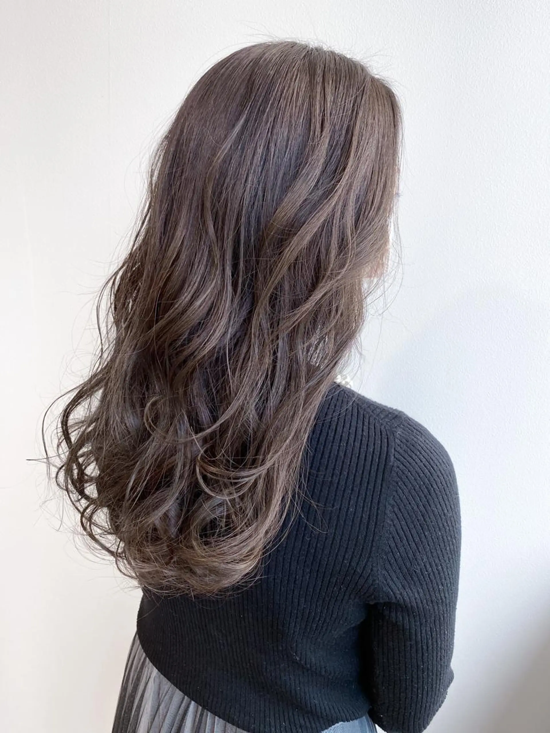 セミロング カラー 透明感カラー 髪質改善 トリートメント 酸熱トリートメント カット ヘアカラー トリートメント Meena by urban所属・丹羽 隼人/髪質改善 /韓国ヘア🇰🇷のヘアスタイル