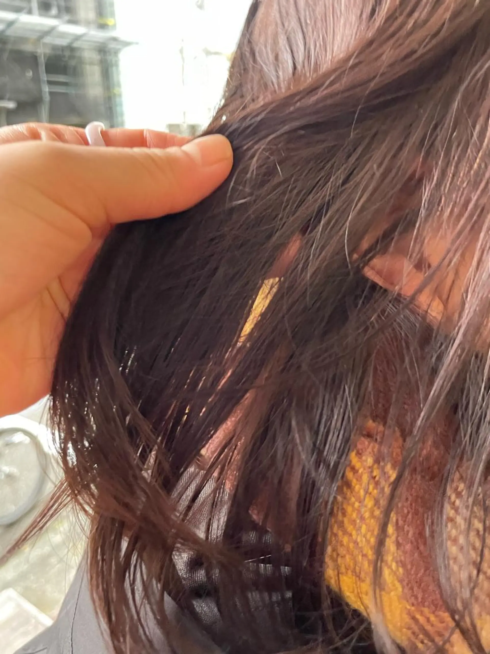 ミディアム ヘアカラー トリートメント パーマ/ボブ/ ヘルシーカラー/風花のヘアスタイル