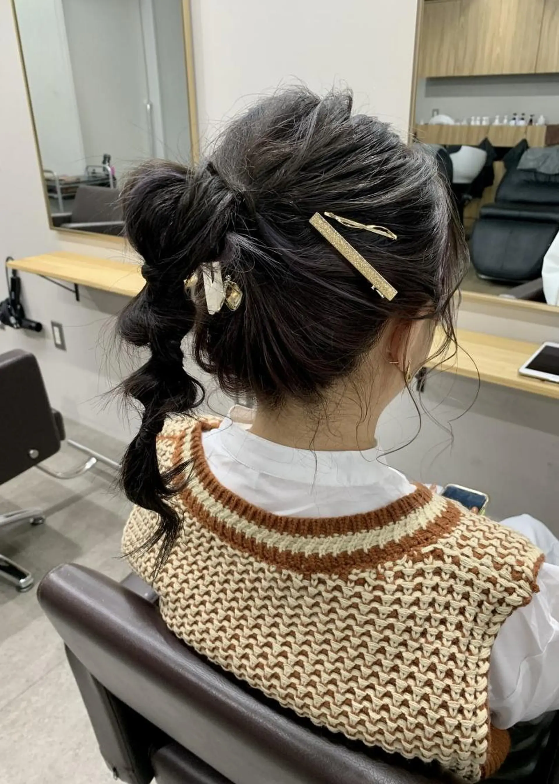 セミロング ヘアアレンジ 🫧【公式】 Lig.横浜🫧のヘアスタイル