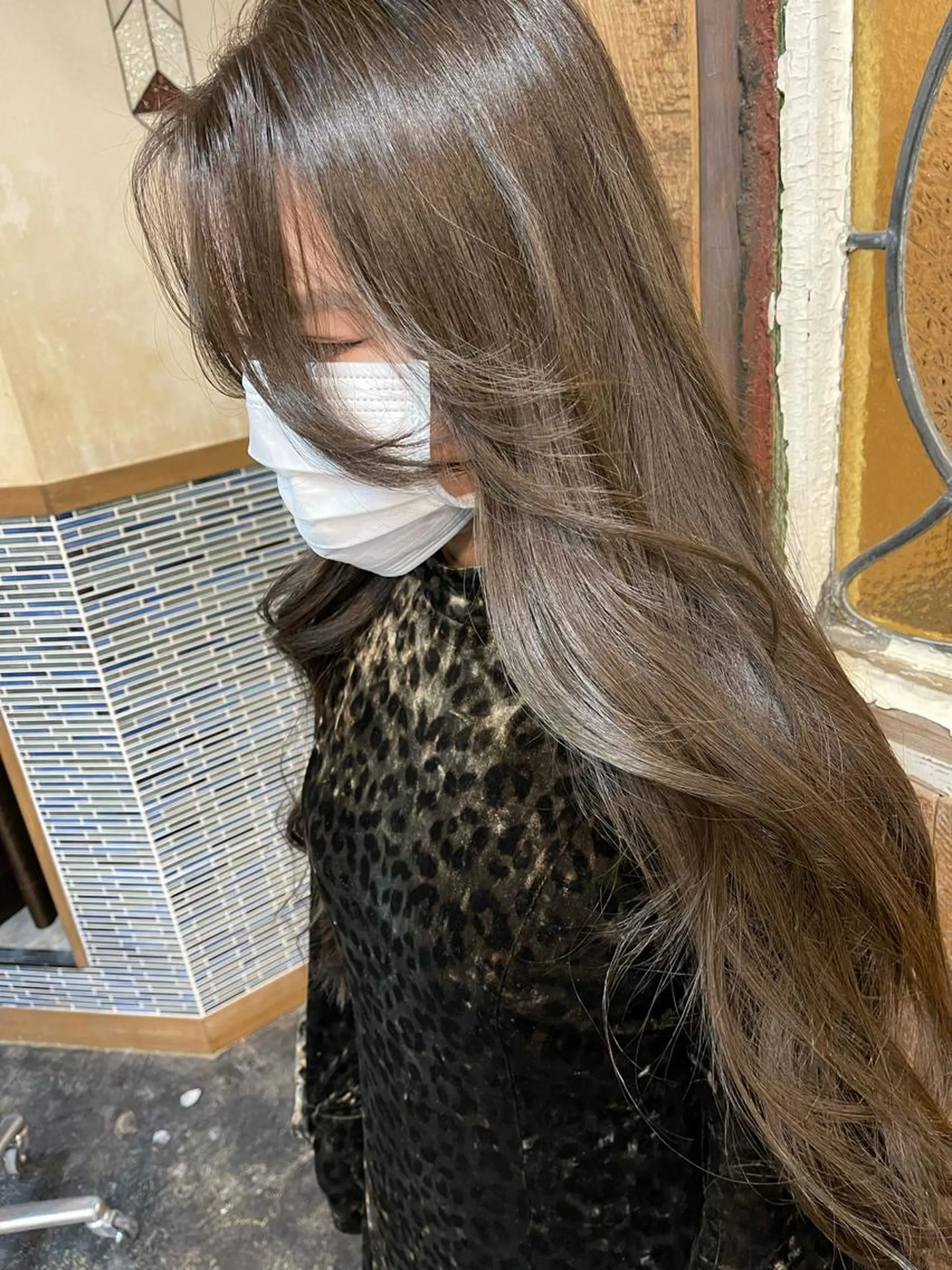 ロング ヘアカラー 韓国 / 中国ヘア 🦋Noniのヘアスタイル