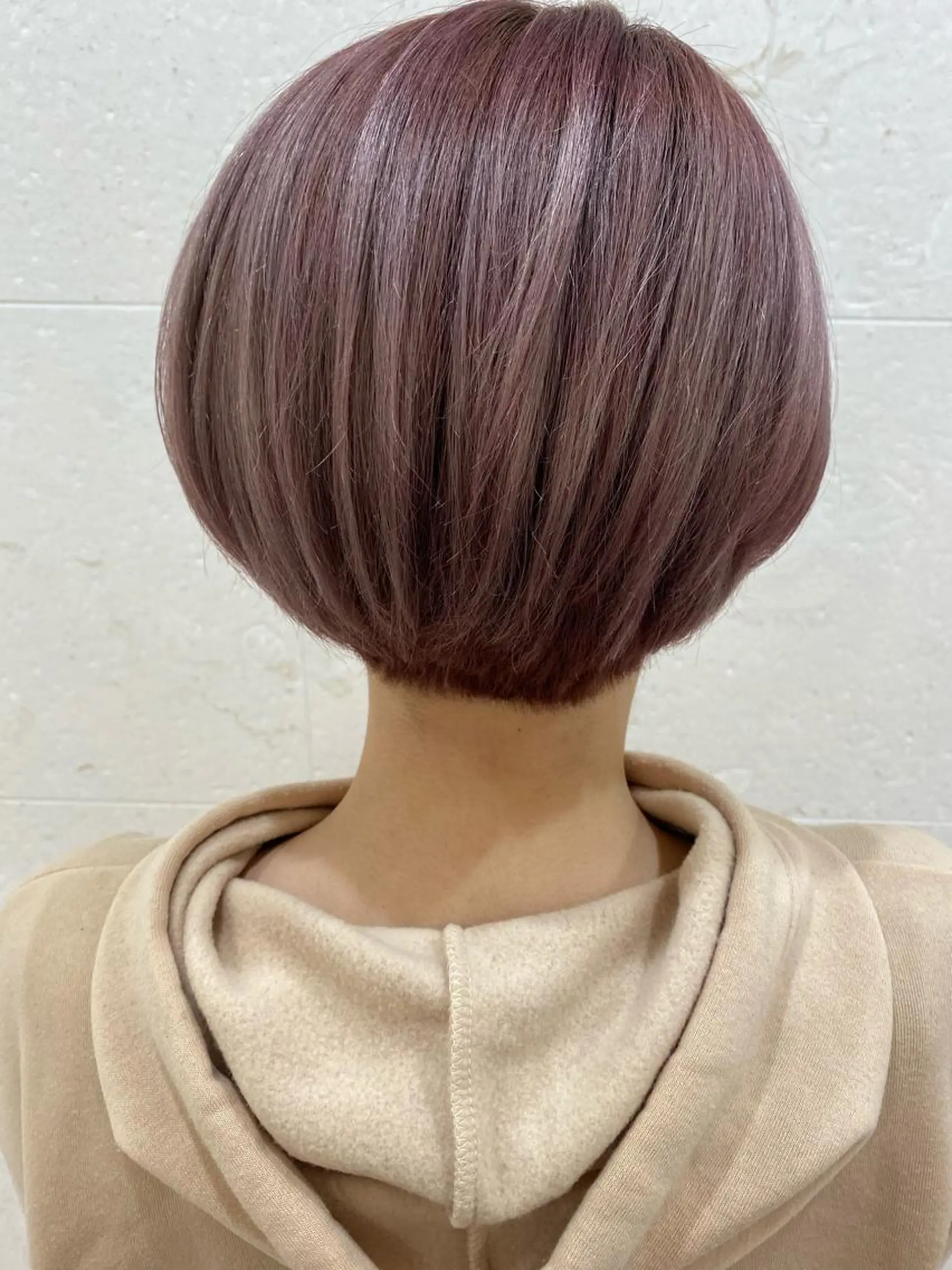ショート カラー ハイトーンカラー ボブ shanti 渡辺新也✂️のヘアスタイル