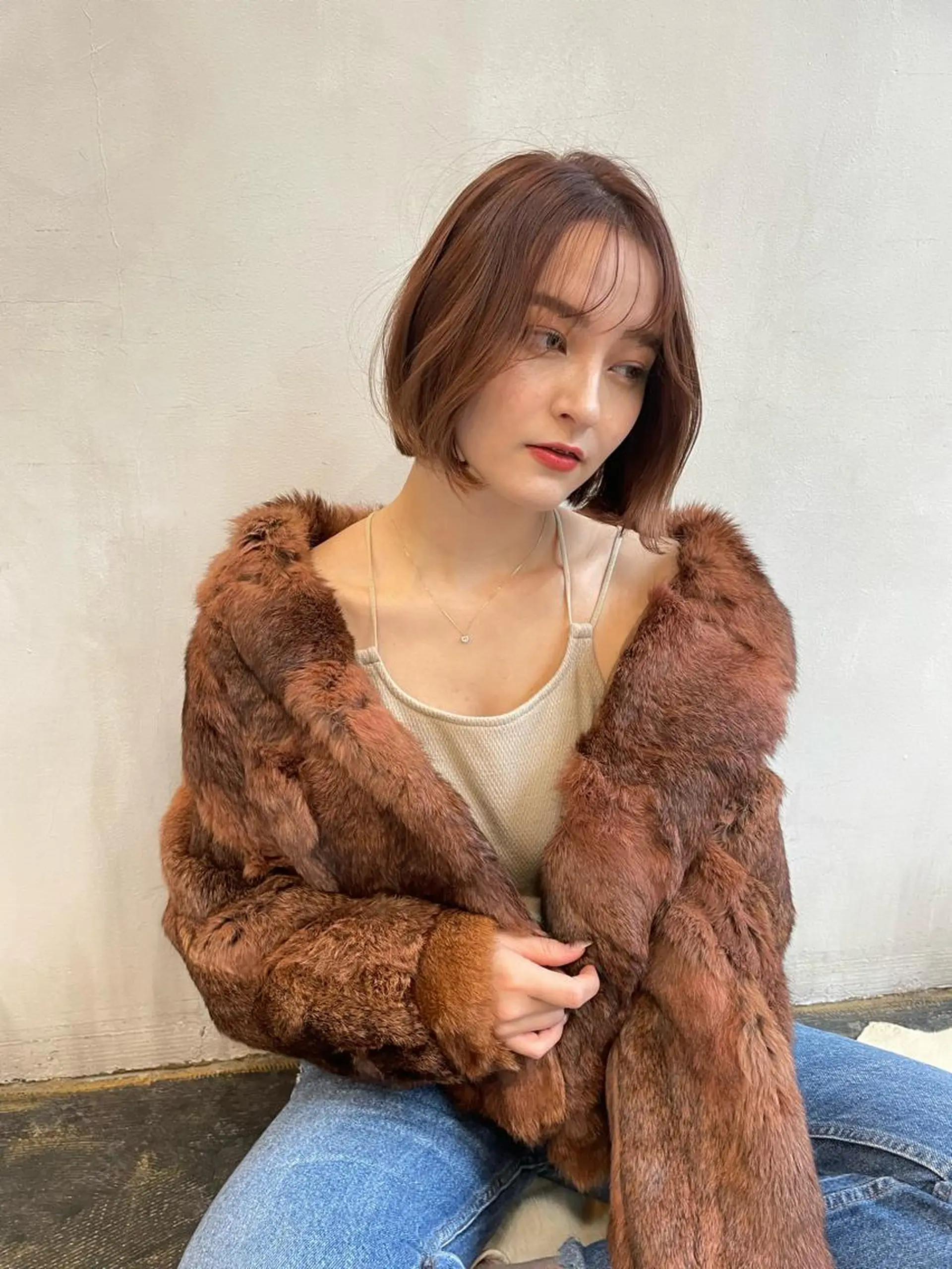 ショート カラー ショートボブ デザインカラー グラデーションカラー ボブ 外国人風カラー カット ヘアカラー トリートメント ショート/ボブ専門 宮脇美奈/南船場のヘアスタイル