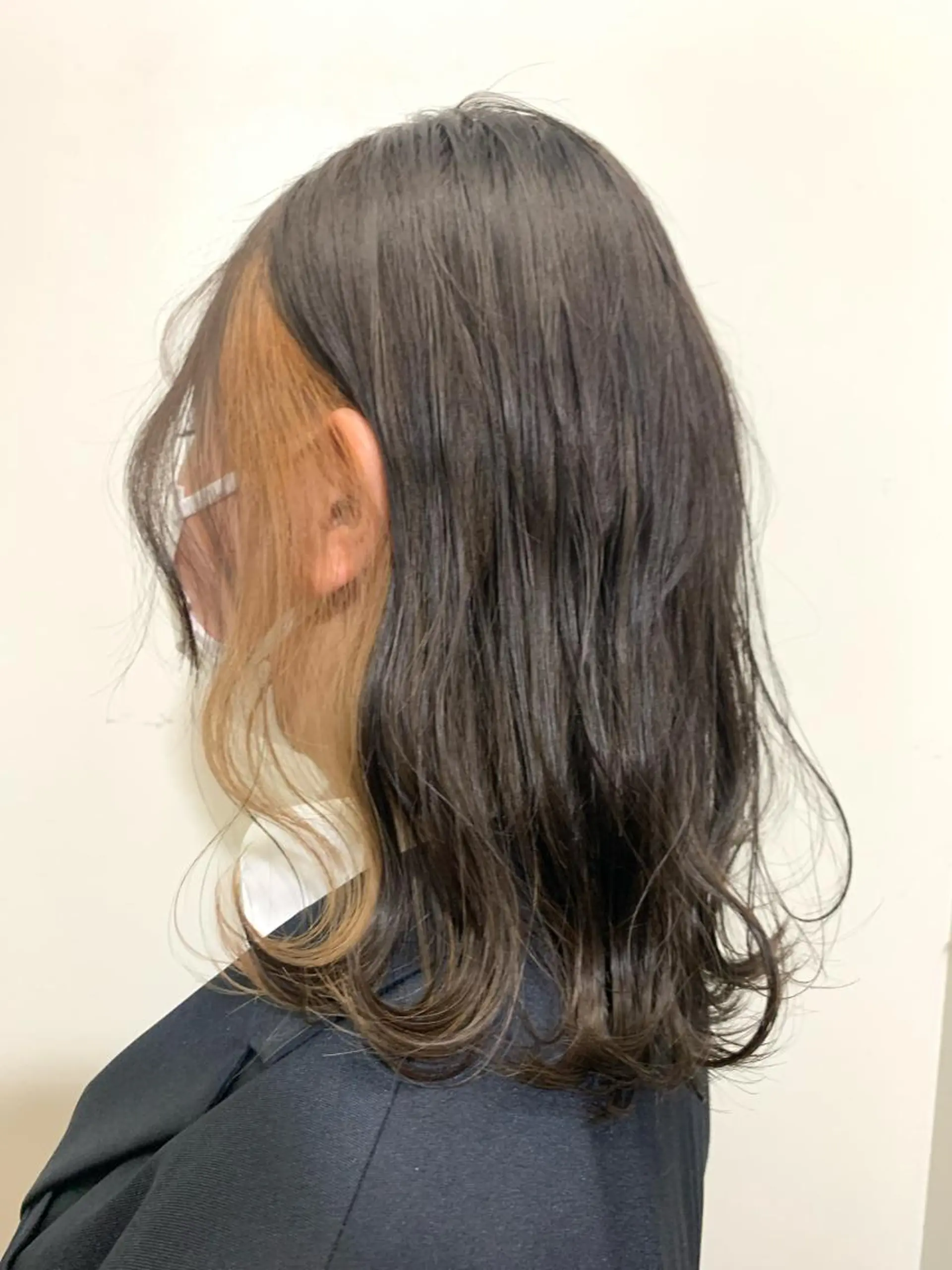ミディアム ヘアカラー トリートメント ヘッドスパ ヘアセット 山口 竣也のヘアスタイル