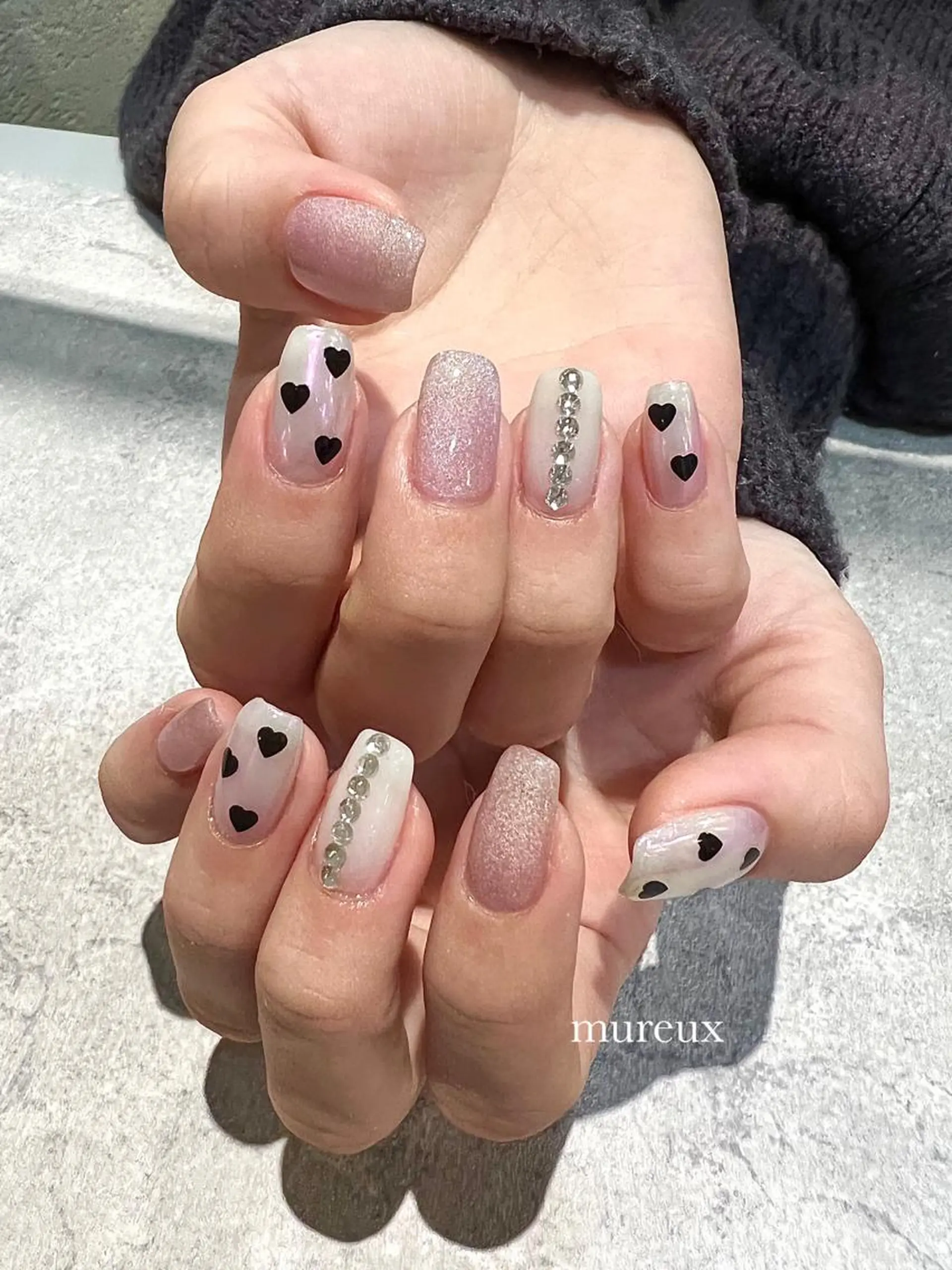 ネイル ハンドネイル mureux ∵ayakaのネイルデザイン