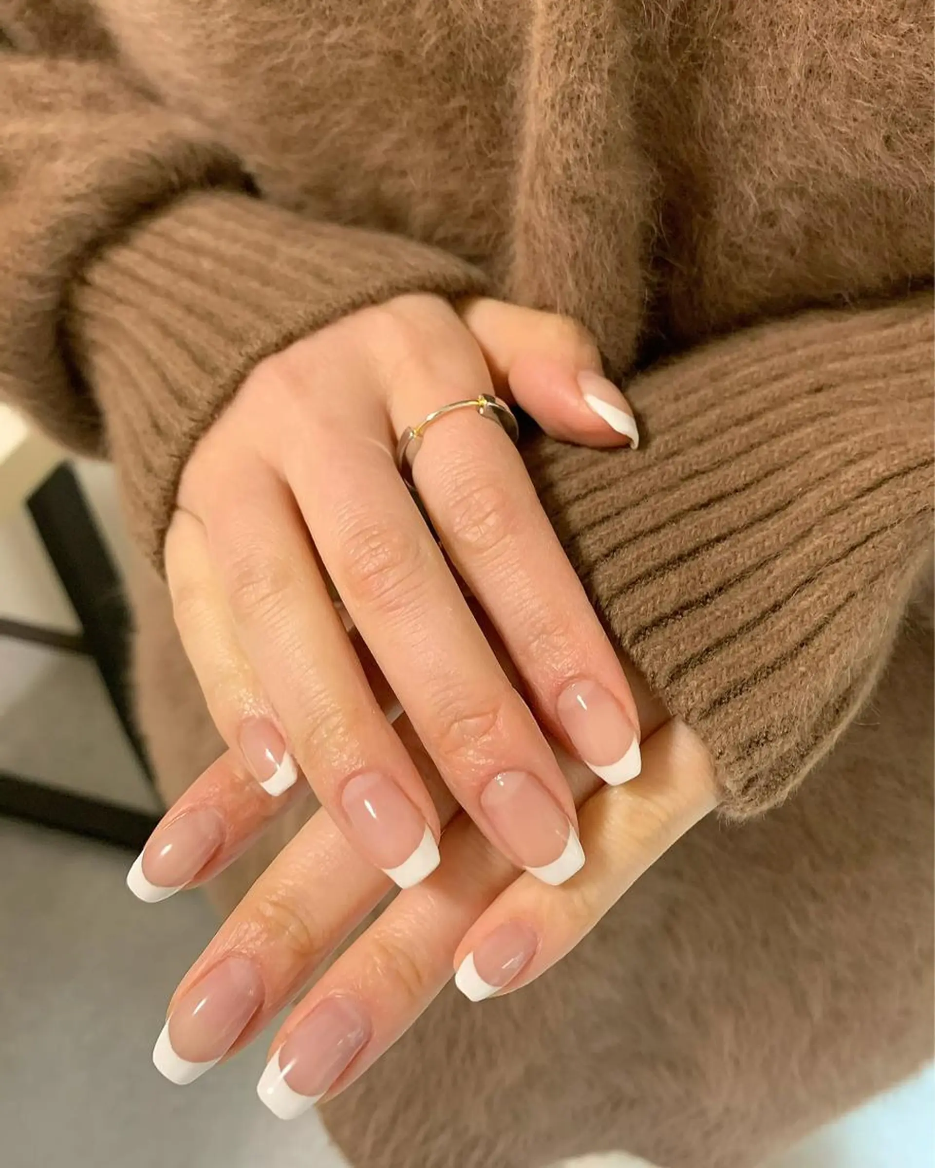 ネイル フレンチネイル ハンドネイル naily_ YUNAのネイルデザイン