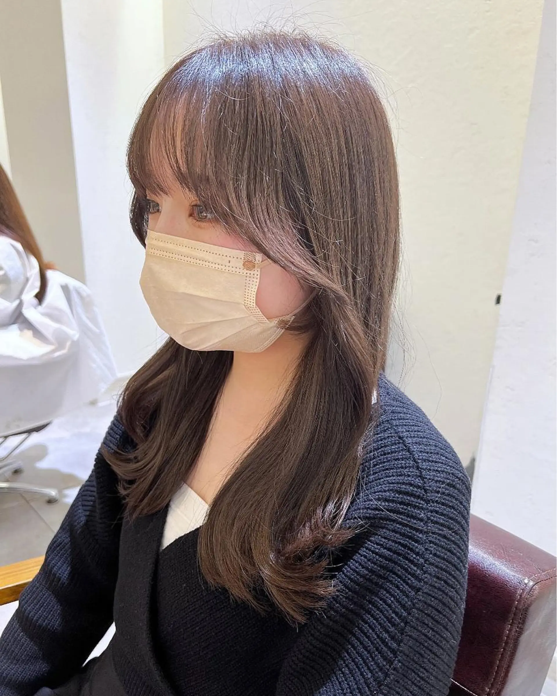 セミロング カラー カット ヘアカラー 韓国ヘア×髪質改善 /yoshikaのヘアスタイル