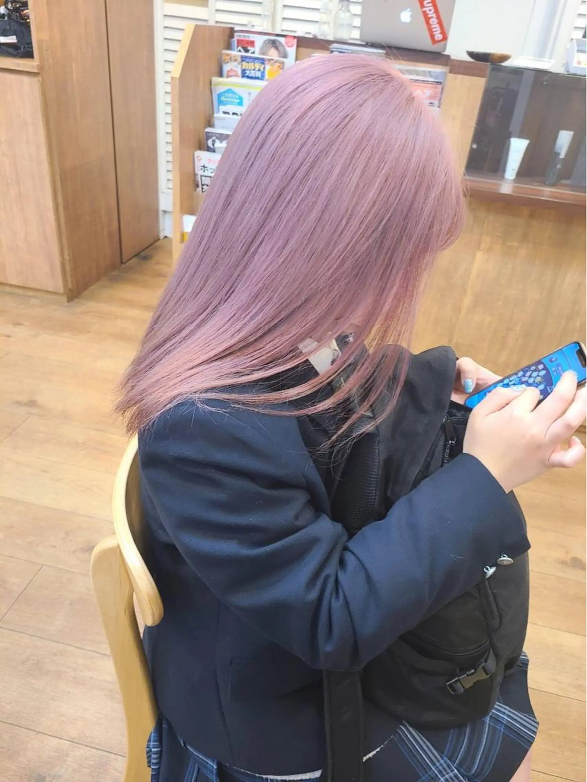 カラー カット ヘアカラー トリートメント NUMBER 天王寺YUYAのヘアスタイル