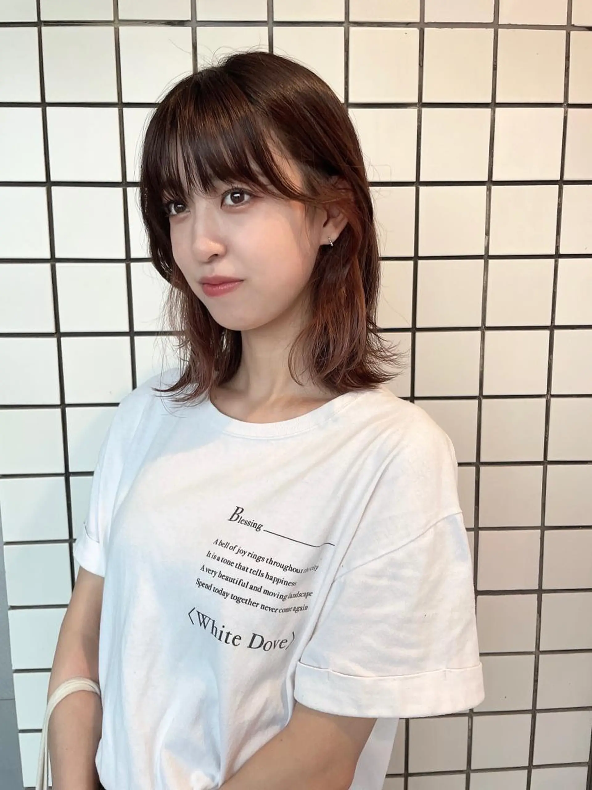 ミディアム カラー トリートメント 心斎橋/ブリーチ minamiのヘアスタイル