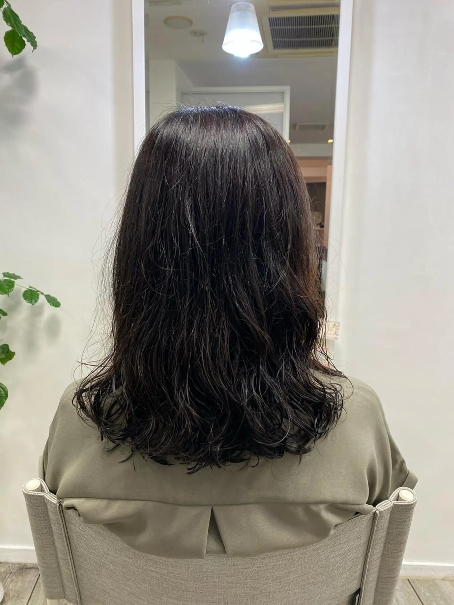 ミディアム ミディアムパーマ Aloa登戸所属・武田 学のヘアスタイル