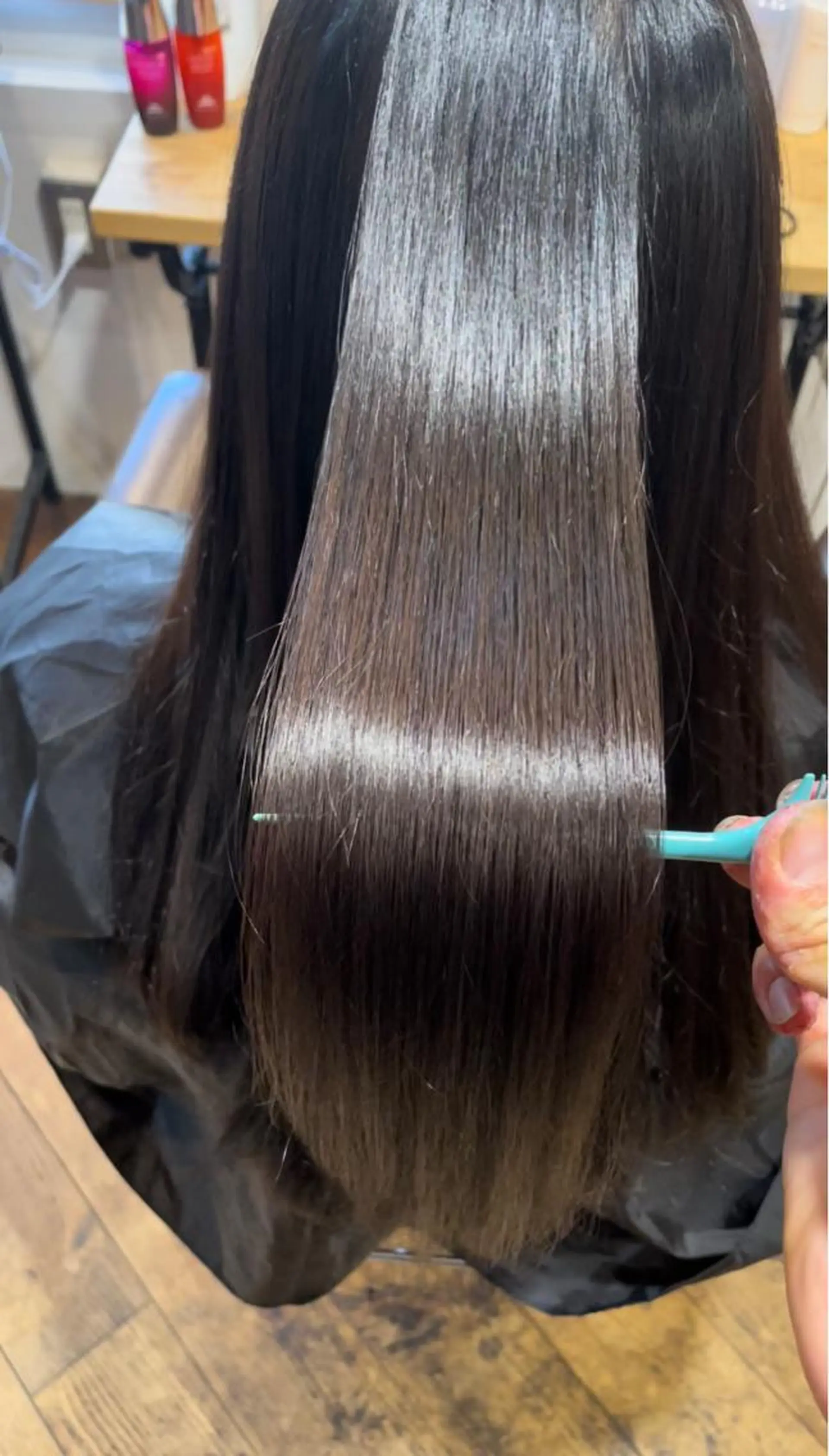 セミロング カット ヘアカラー トリートメント 【美髪特化】✨✨ 髪質改善山道健矢のヘアスタイル
