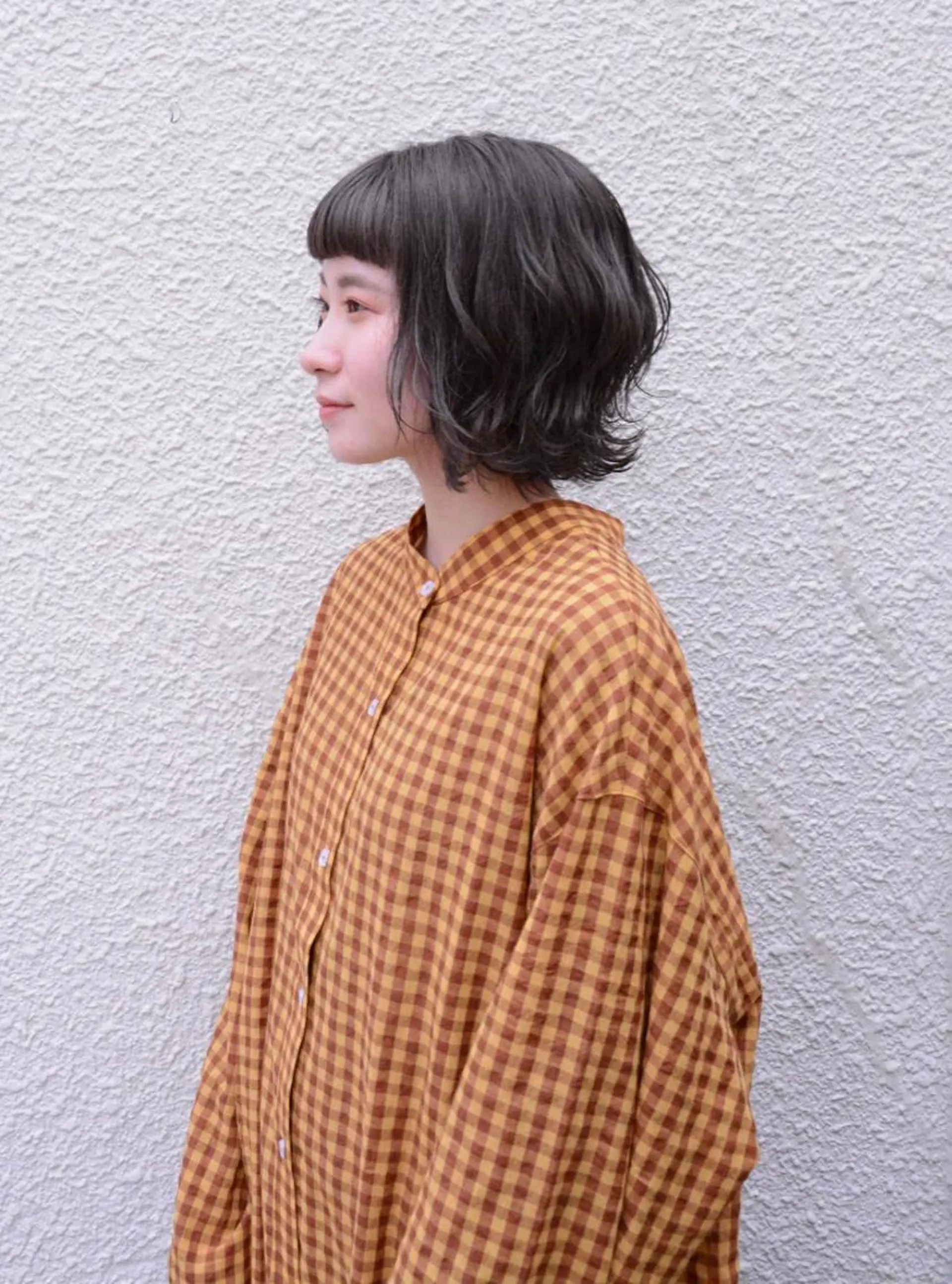 ショート カラー ベージュカラー ダブルカラー すみとも るなのヘアスタイル