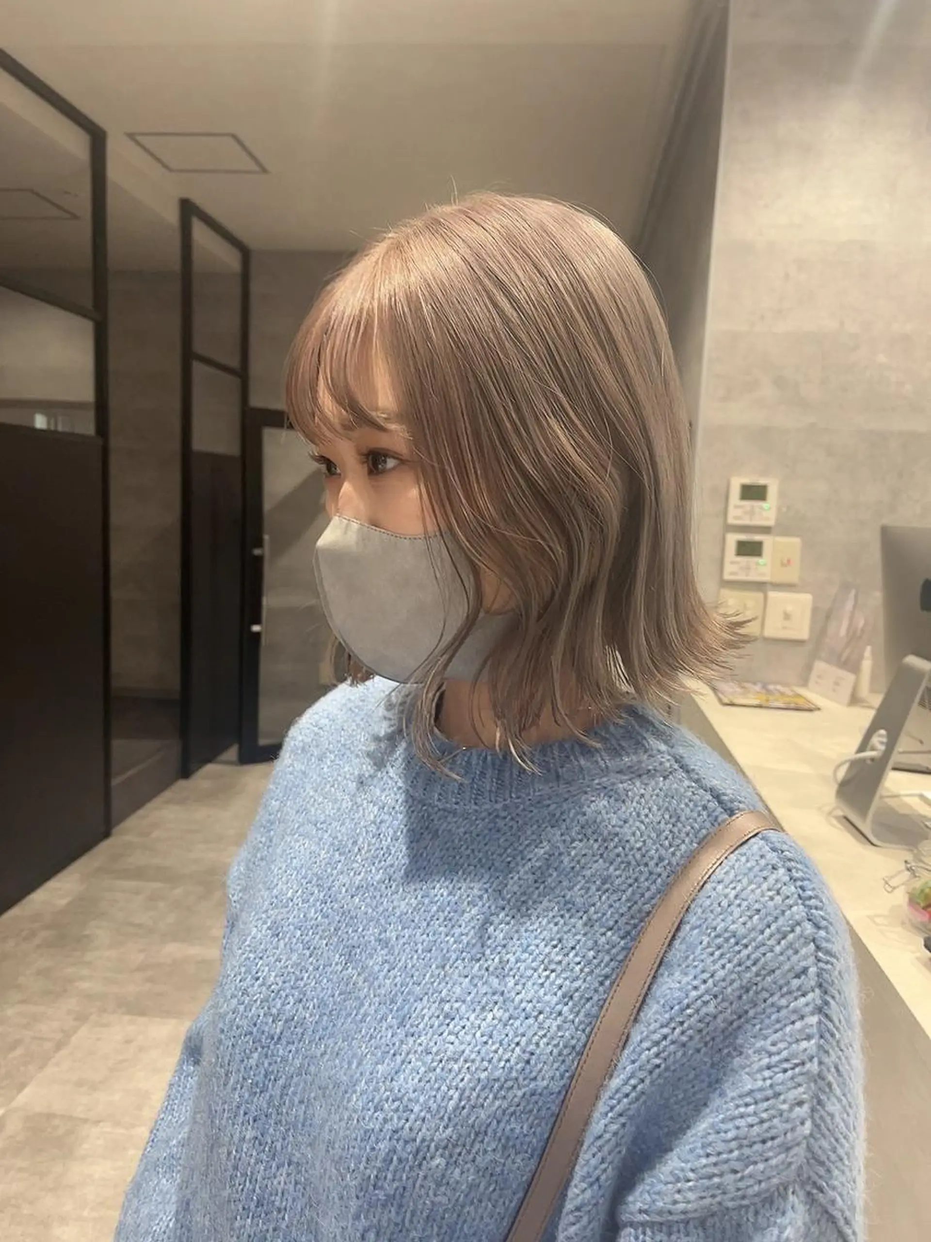 ショート カラー ヘアカラー トリートメント MIES amane(アマネ)のヘアスタイル