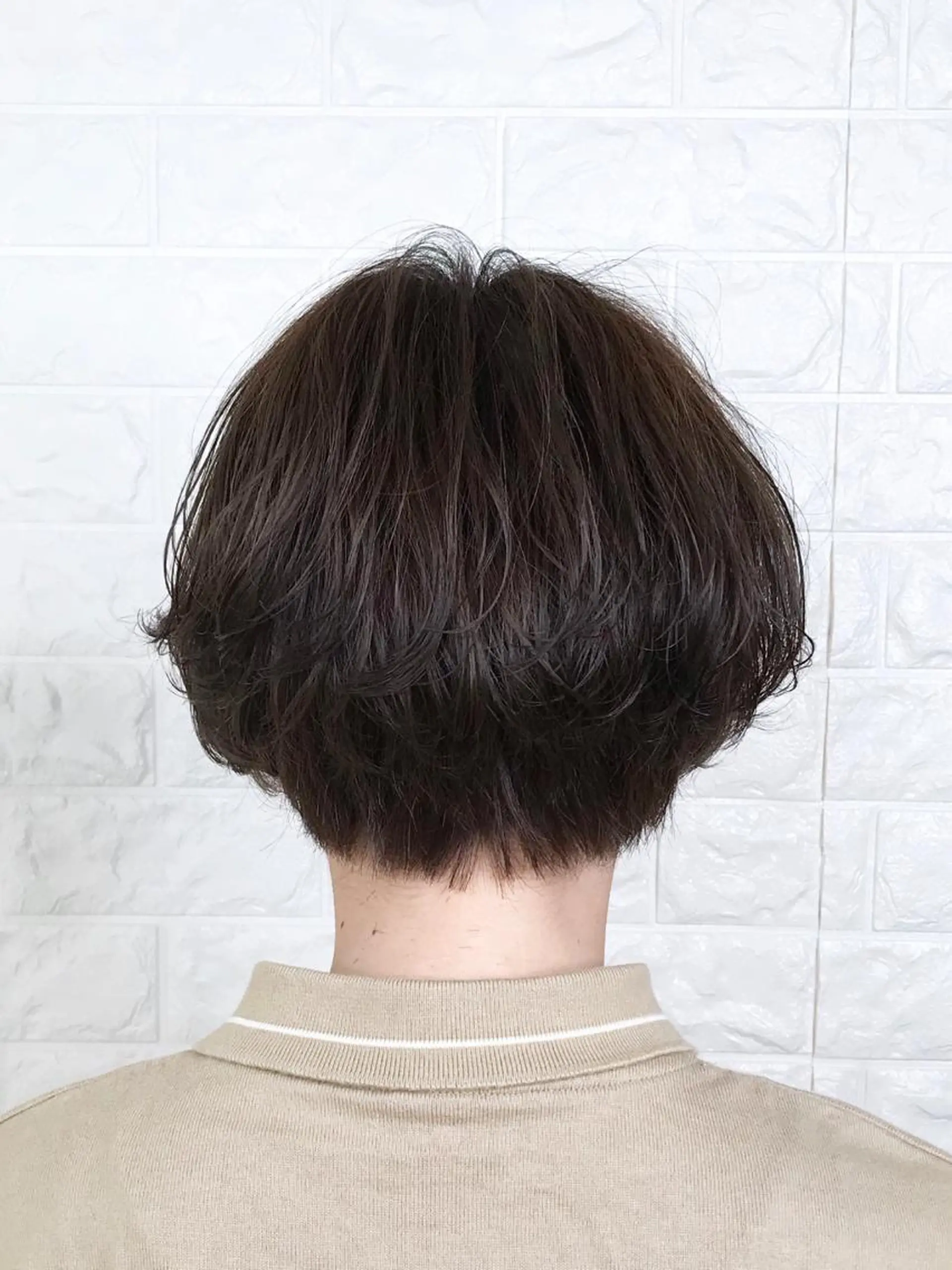 ショート カラー パーマ カット ヘアカラー エイジングケア特化 美容師✂️山崎竜二のヘアスタイル