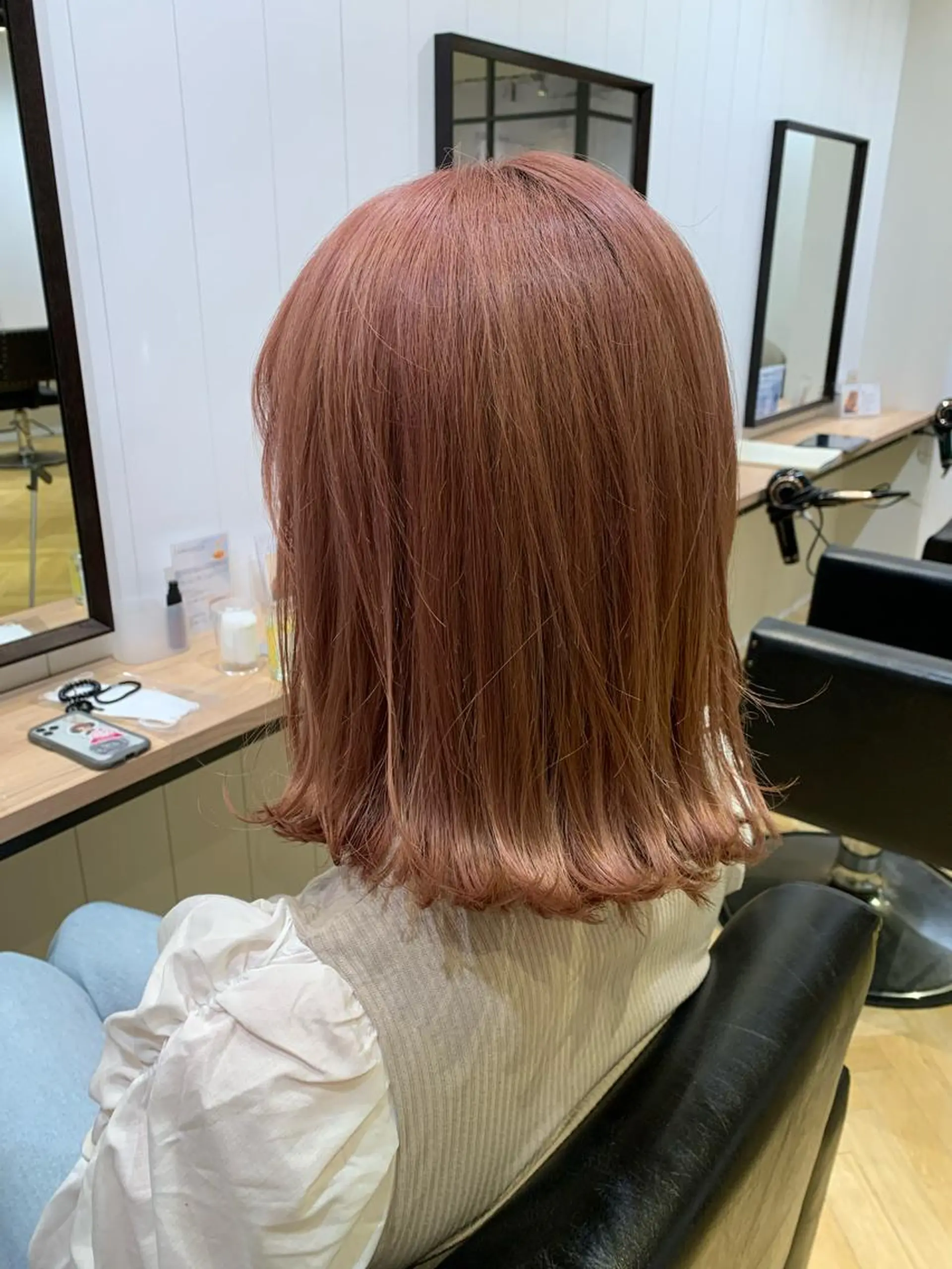 セミロング カラー 三宅 昌太のヘアスタイル
