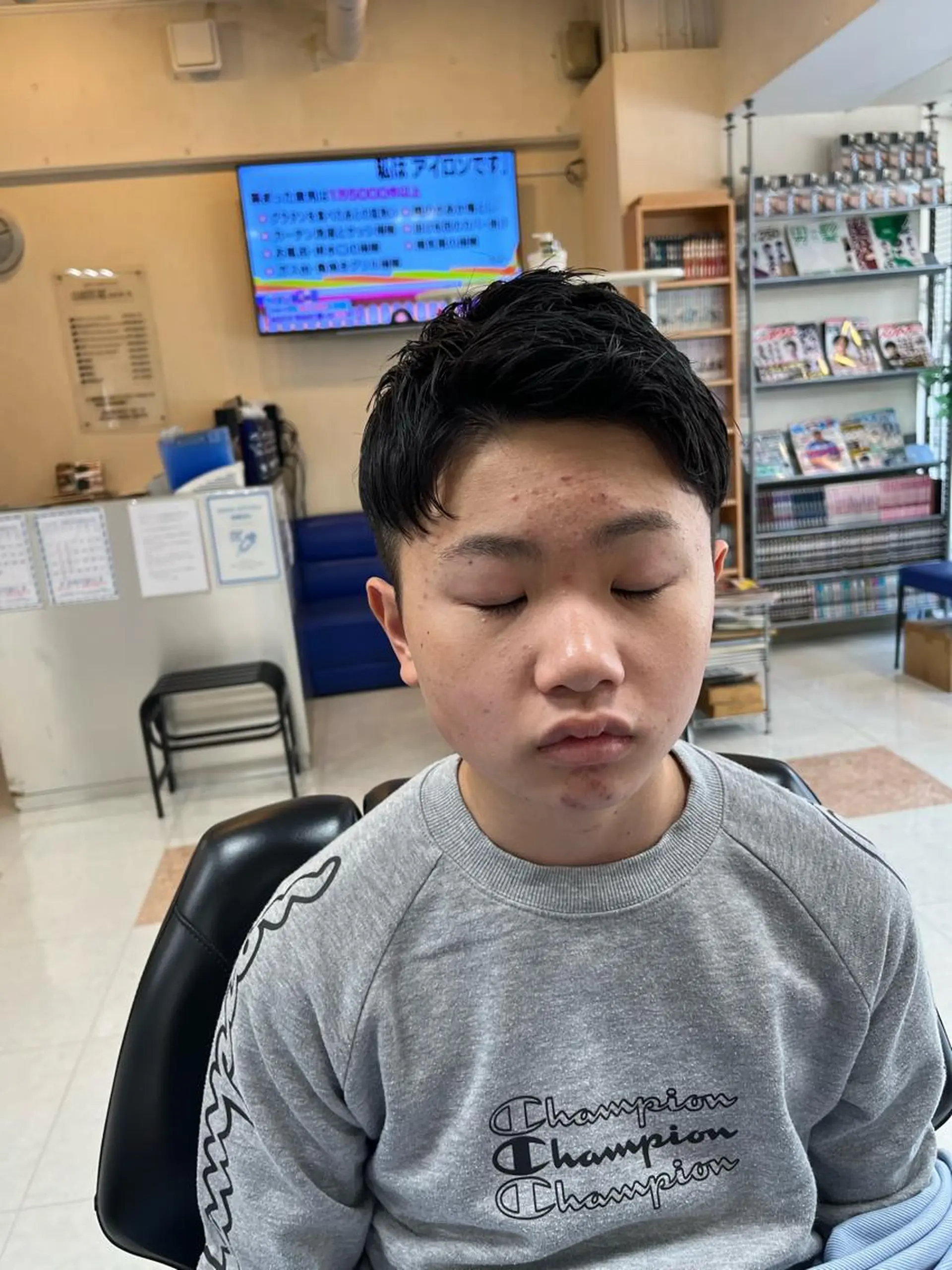 メンズ コアフィールドゥ所属・坂口 大智のヘアスタイル
