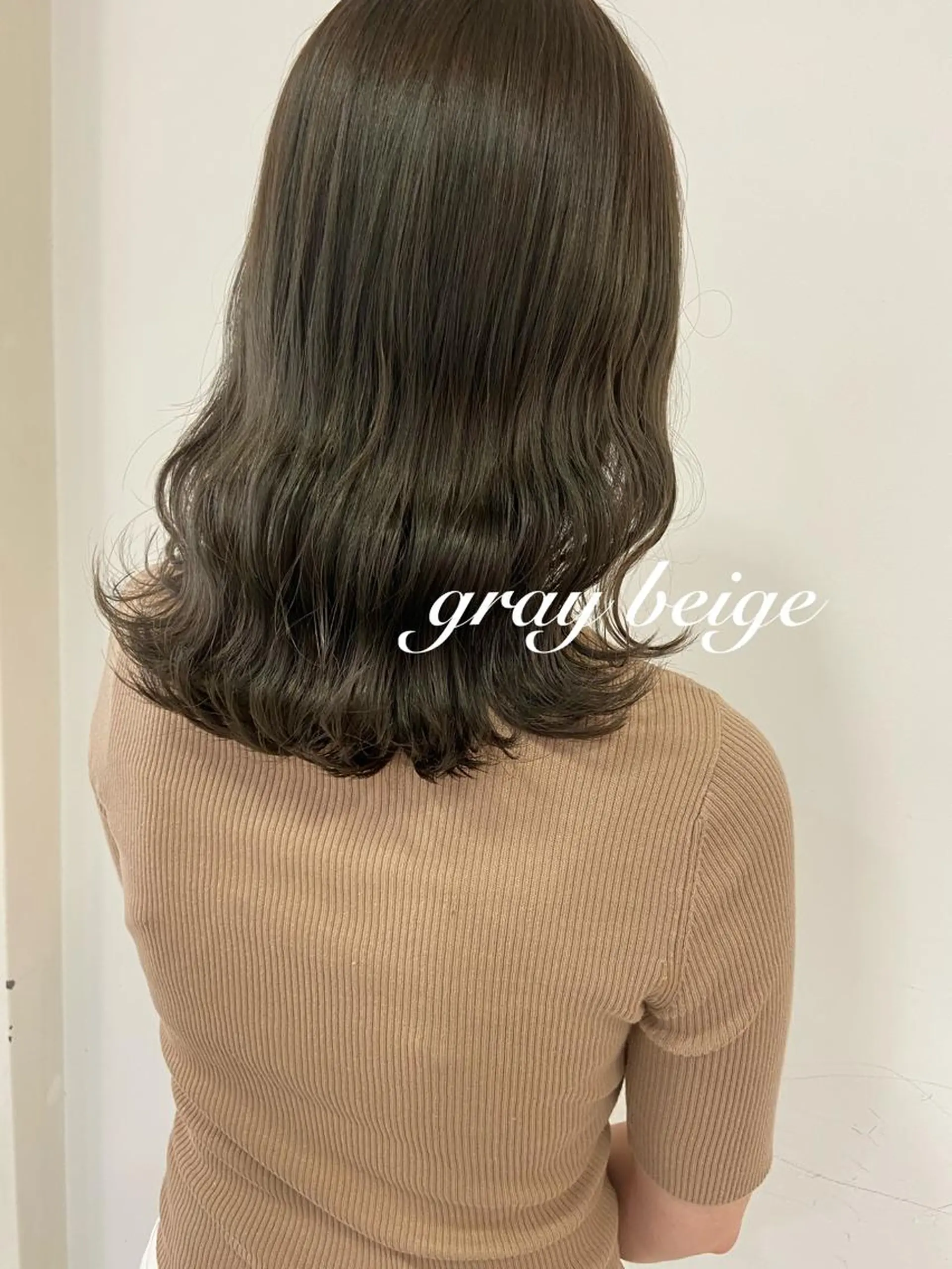 ミディアム GLROW haruhiのヘアスタイル