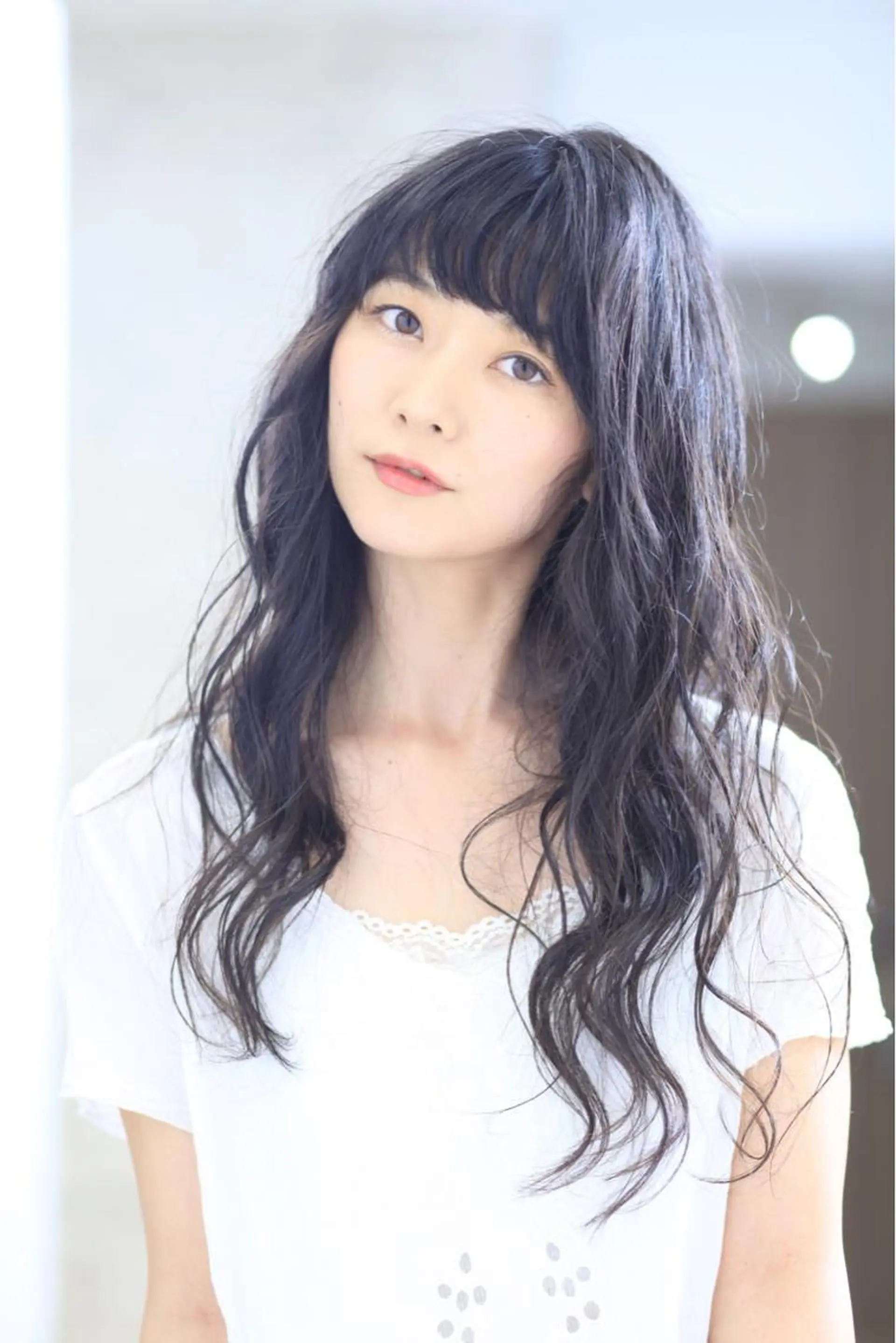 ロング カラー 💎レイヤー／メンズ 💎沢田琴音のヘアスタイル