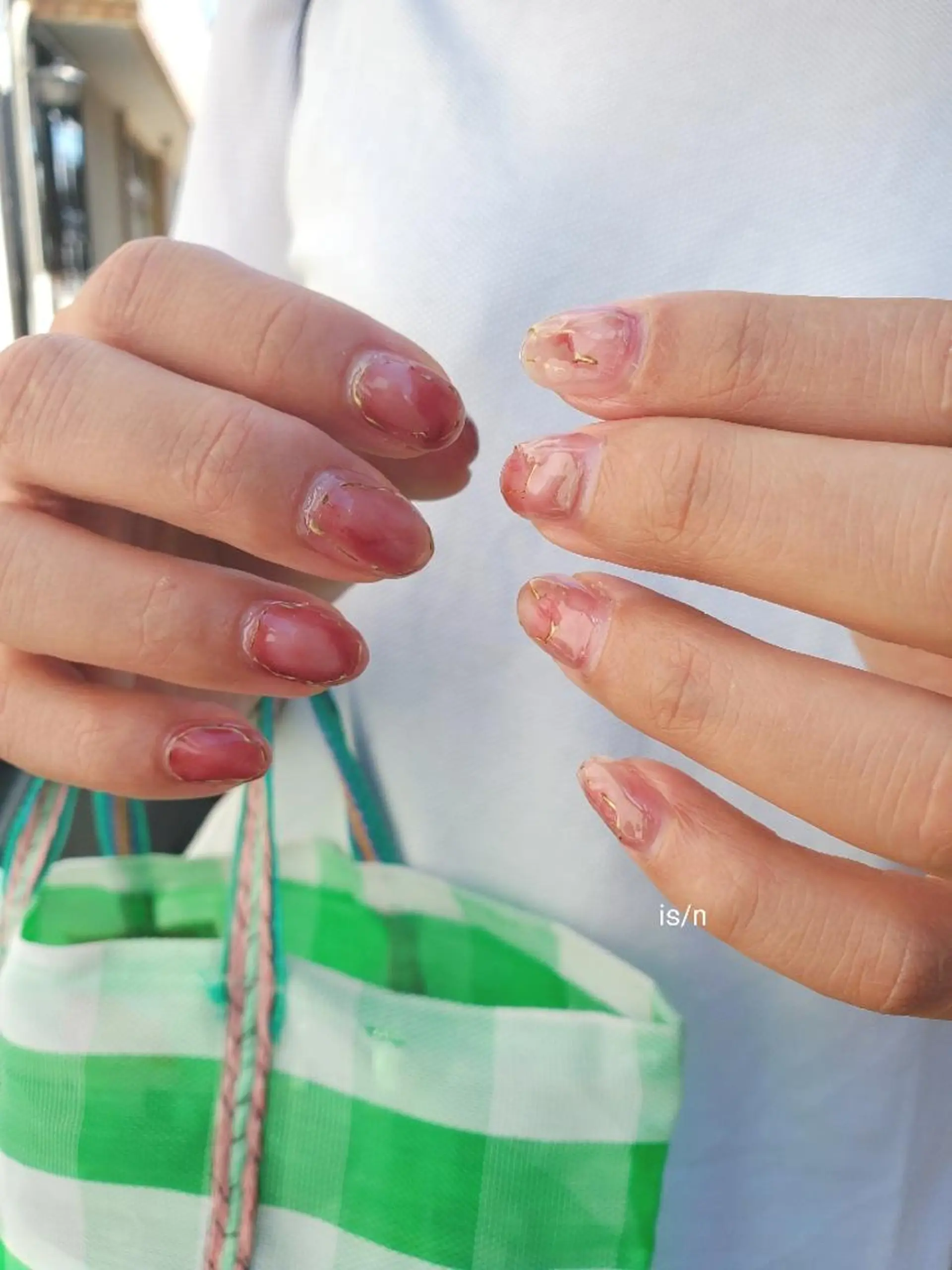 ネイル ハンドネイル 店長 佐藤のネイルデザイン