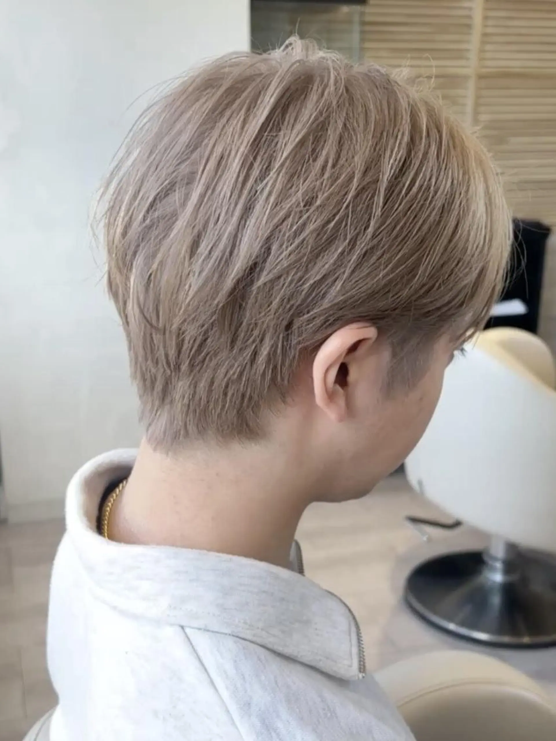 ショート メンズ カラー カット ヘアカラー トリートメント メンズパーマ/ メンズカット/タクヤのヘアスタイル