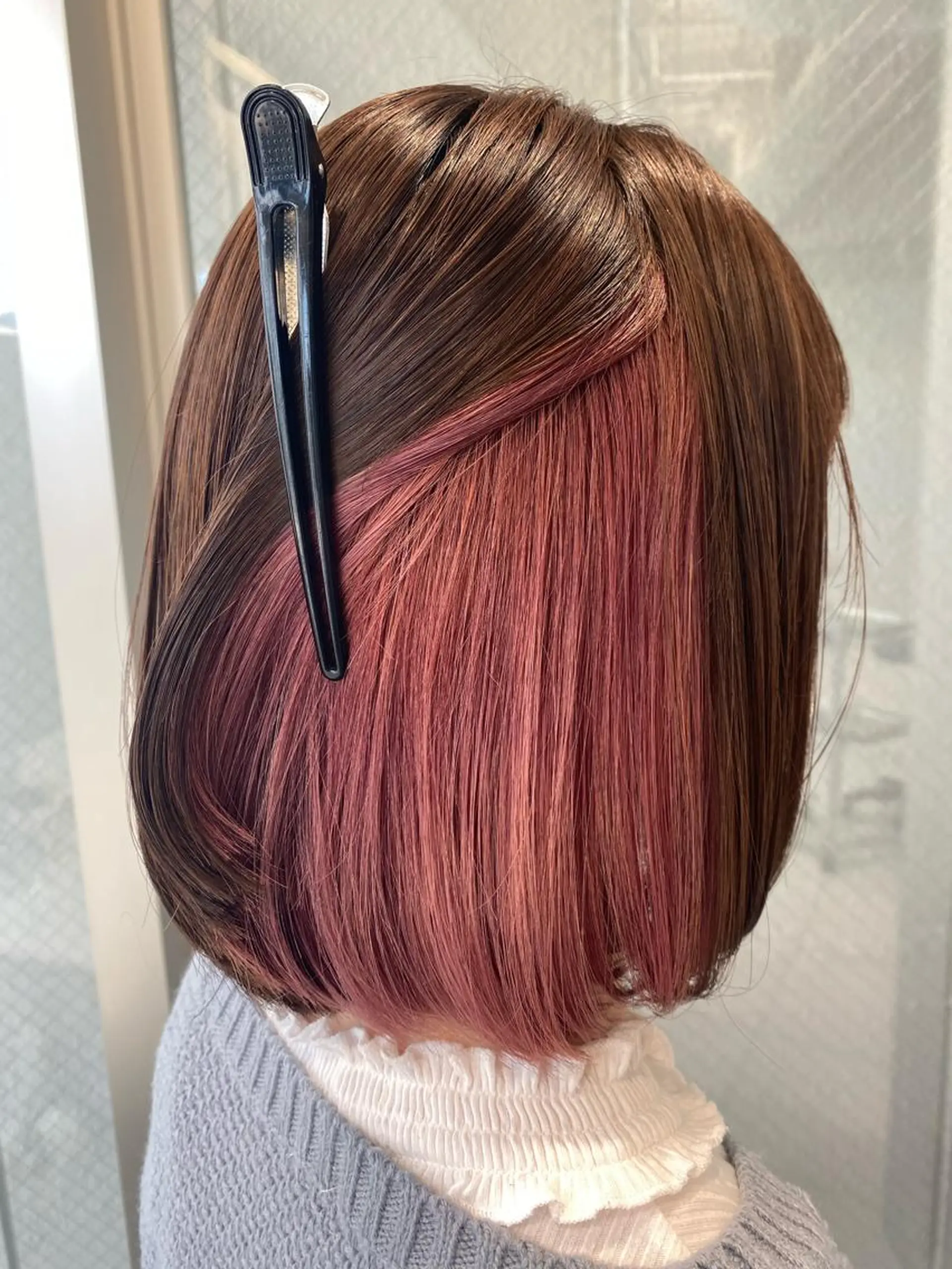 ミディアム カラー カマチョ タイスのヘアスタイル