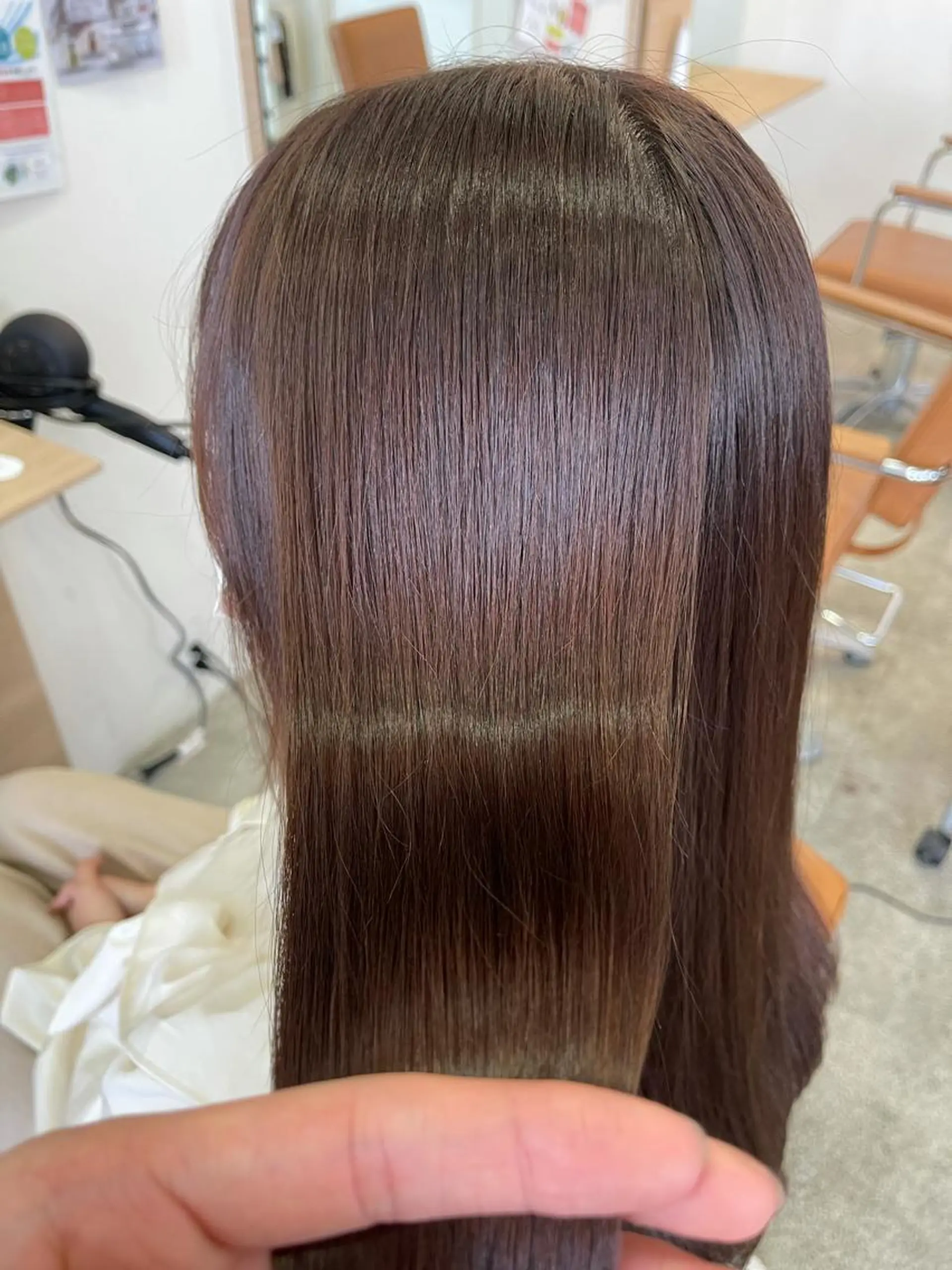 セミロング カラー セミロングパーマ ブリーチ ケアブリーチ ケアカラー ダブルカラー カット ヘアカラー トリートメント 👑髪質改善の匠👑 サンジョウ ユウキのヘアスタイル