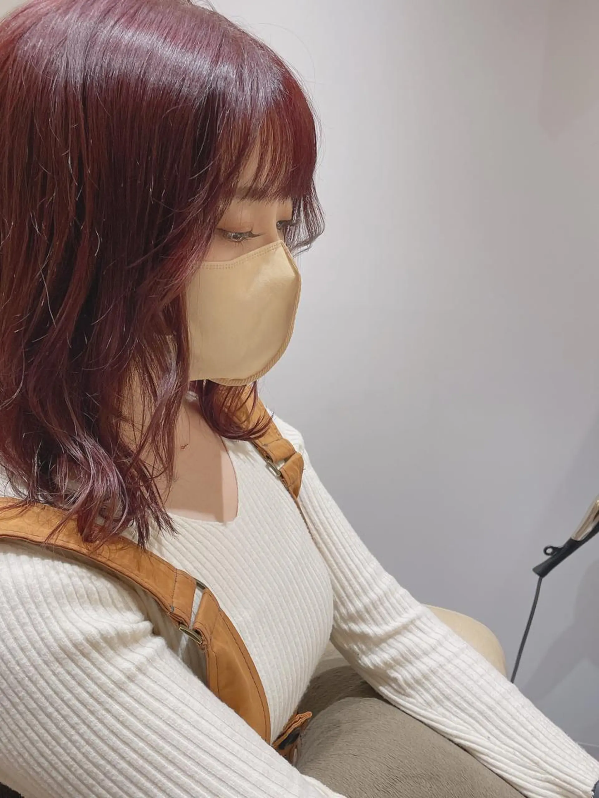 ミディアム tuuli所属・石井 永遠のヘアスタイル