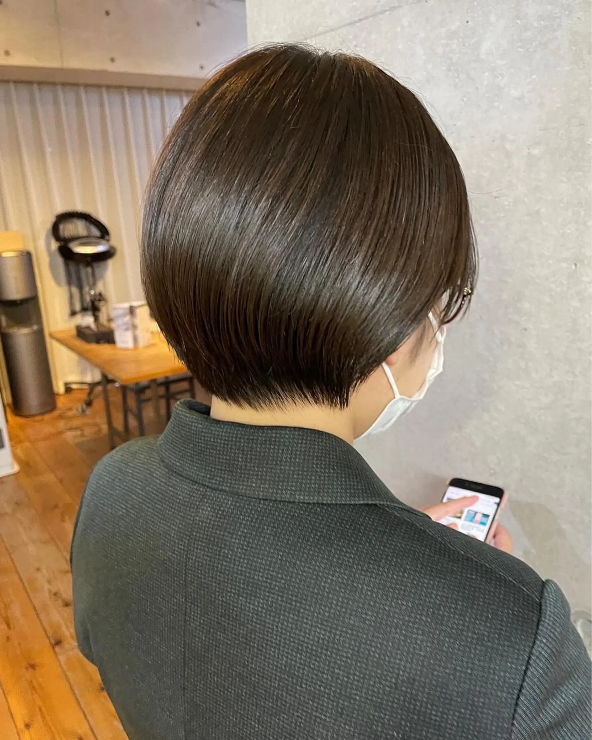ショート ショートボブ 丸みショート ボブ ショートヘア ROUTE KOUTAのヘアスタイル