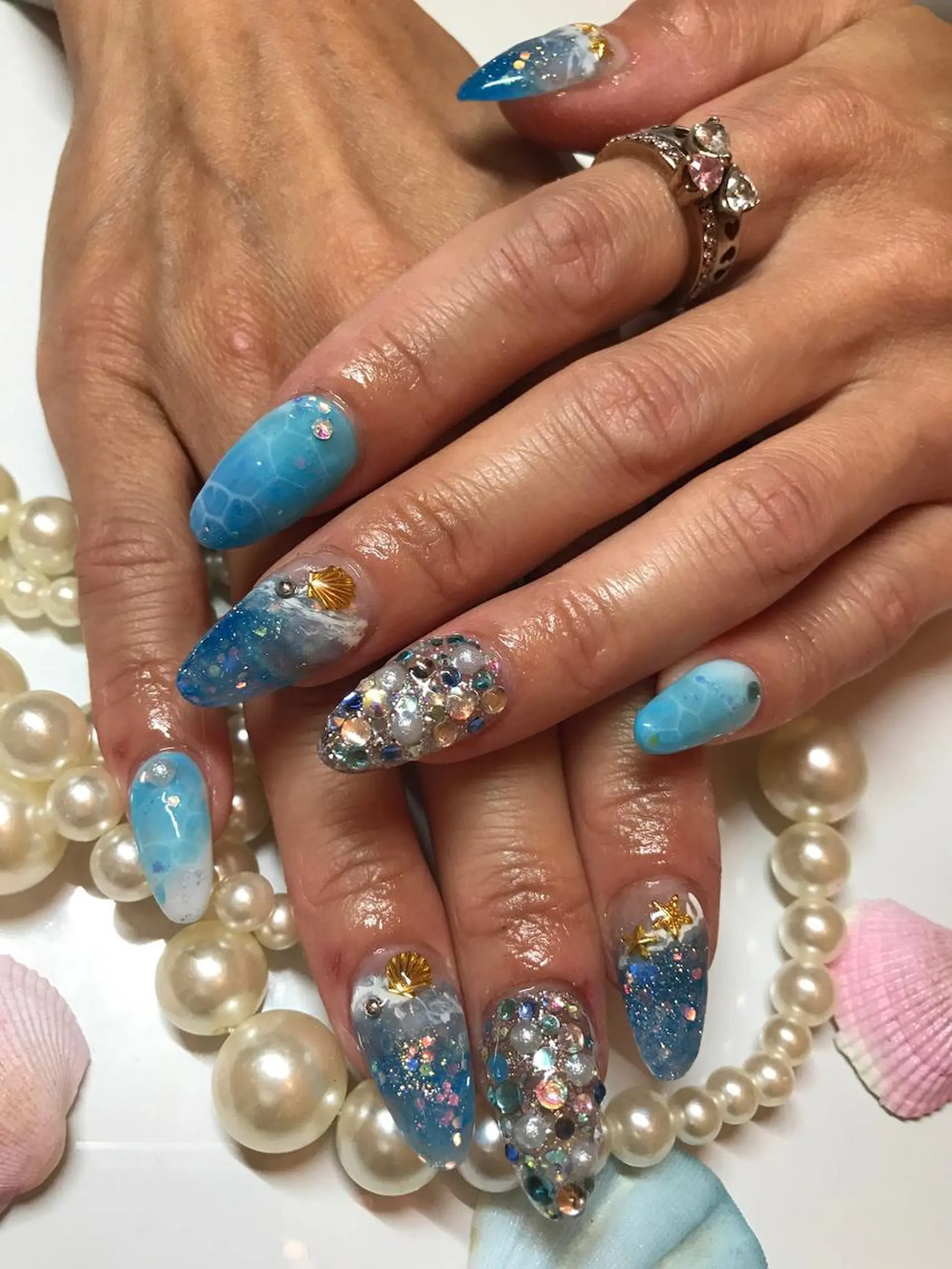 ネイル スカルプネイル Nail &Beauty Salon ☆Kirari☆所属・ビューティサロン ☆Kirari☆のネイルデザイン