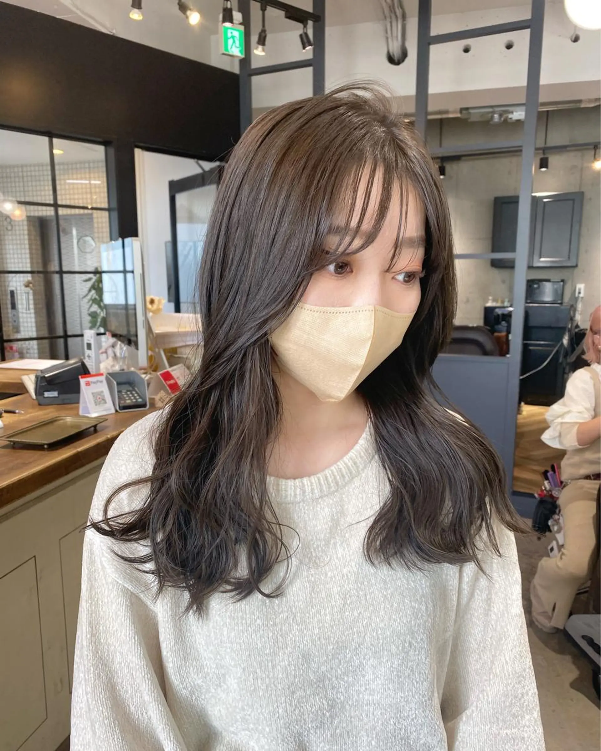 ロング カラー ヘアカラー 透明感カラー 🩰asumiのヘアスタイル