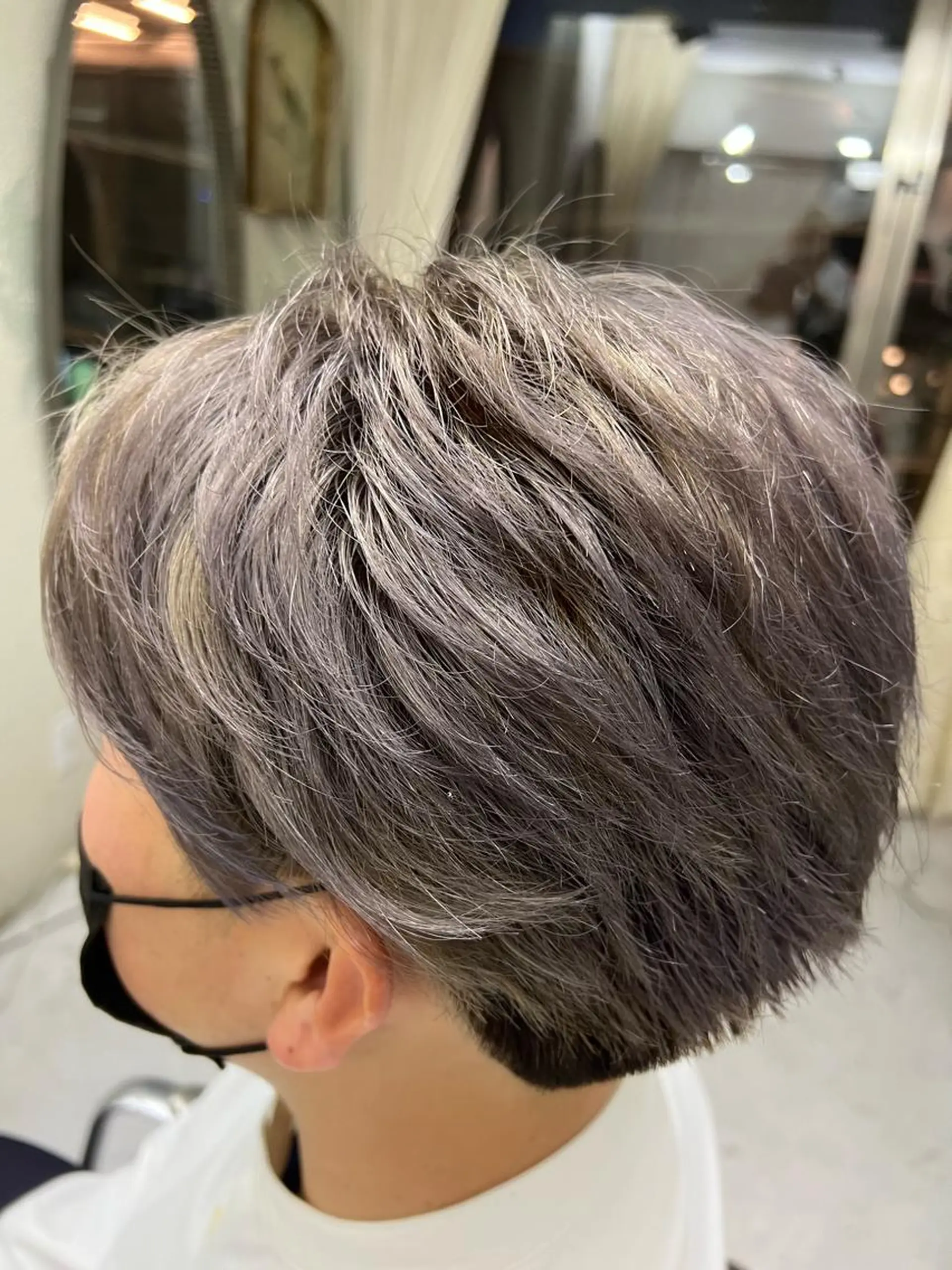 カラー メンズ ラテ武蔵小杉所属・野崎 海翔のヘアスタイル