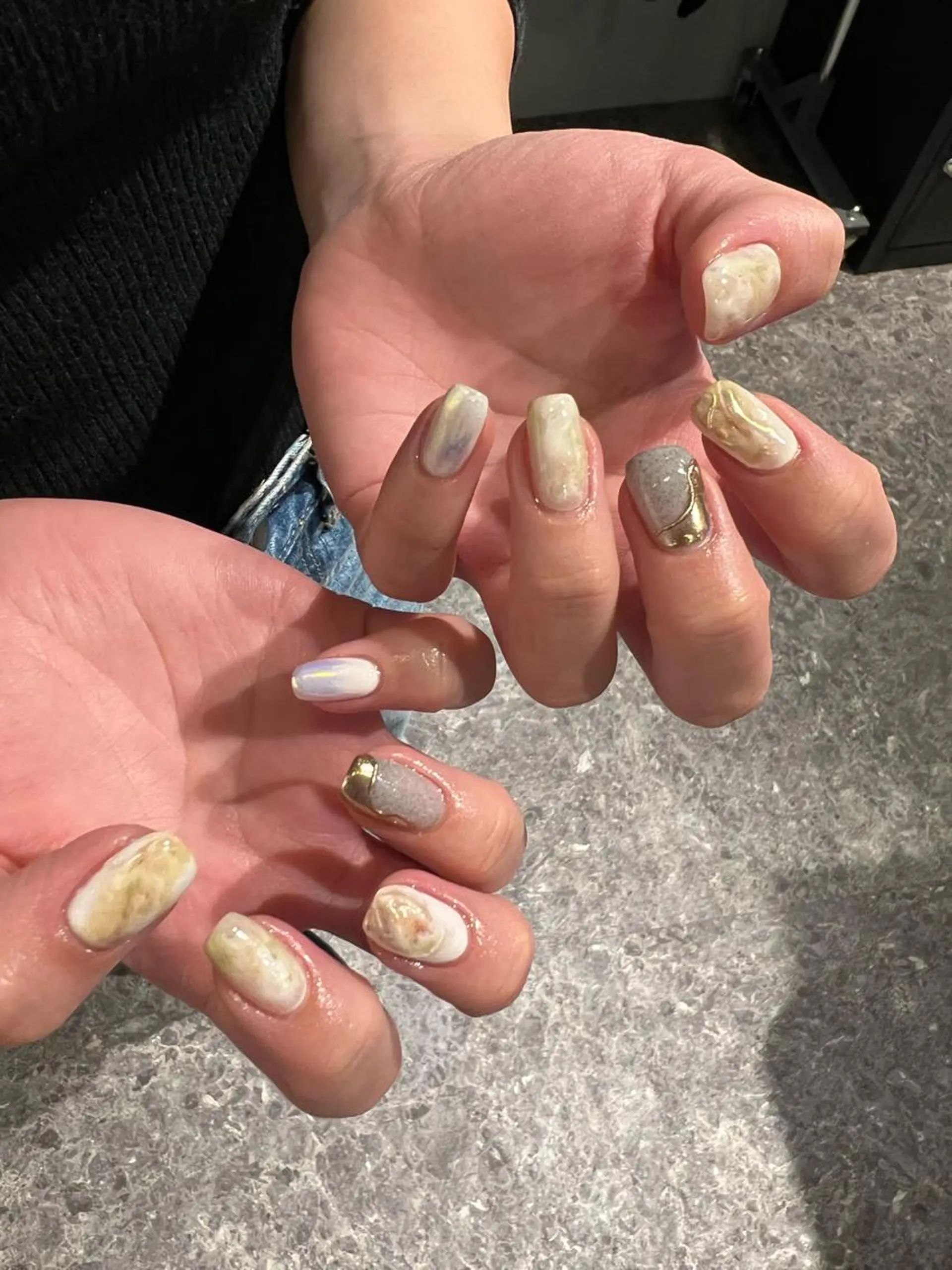 ネイル アートネイル ニュアンスネイル ヘアメイクネイリスト 💄💅hidemiのネイルデザイン