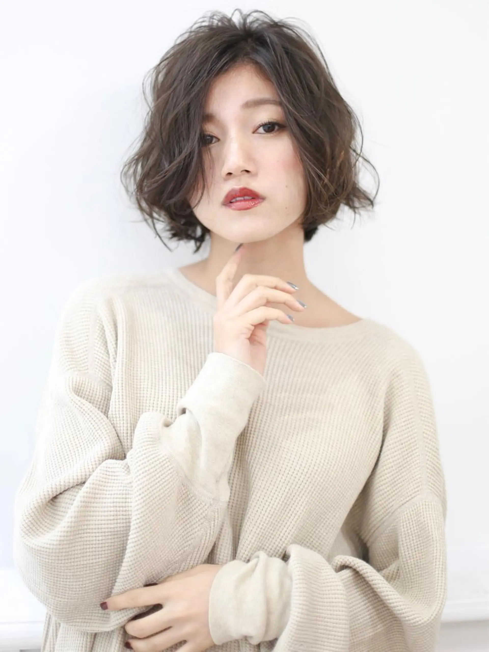 ショート ボブ ショートヘア カット ヘアカラー トリートメント ＨＩ ROのヘアスタイル