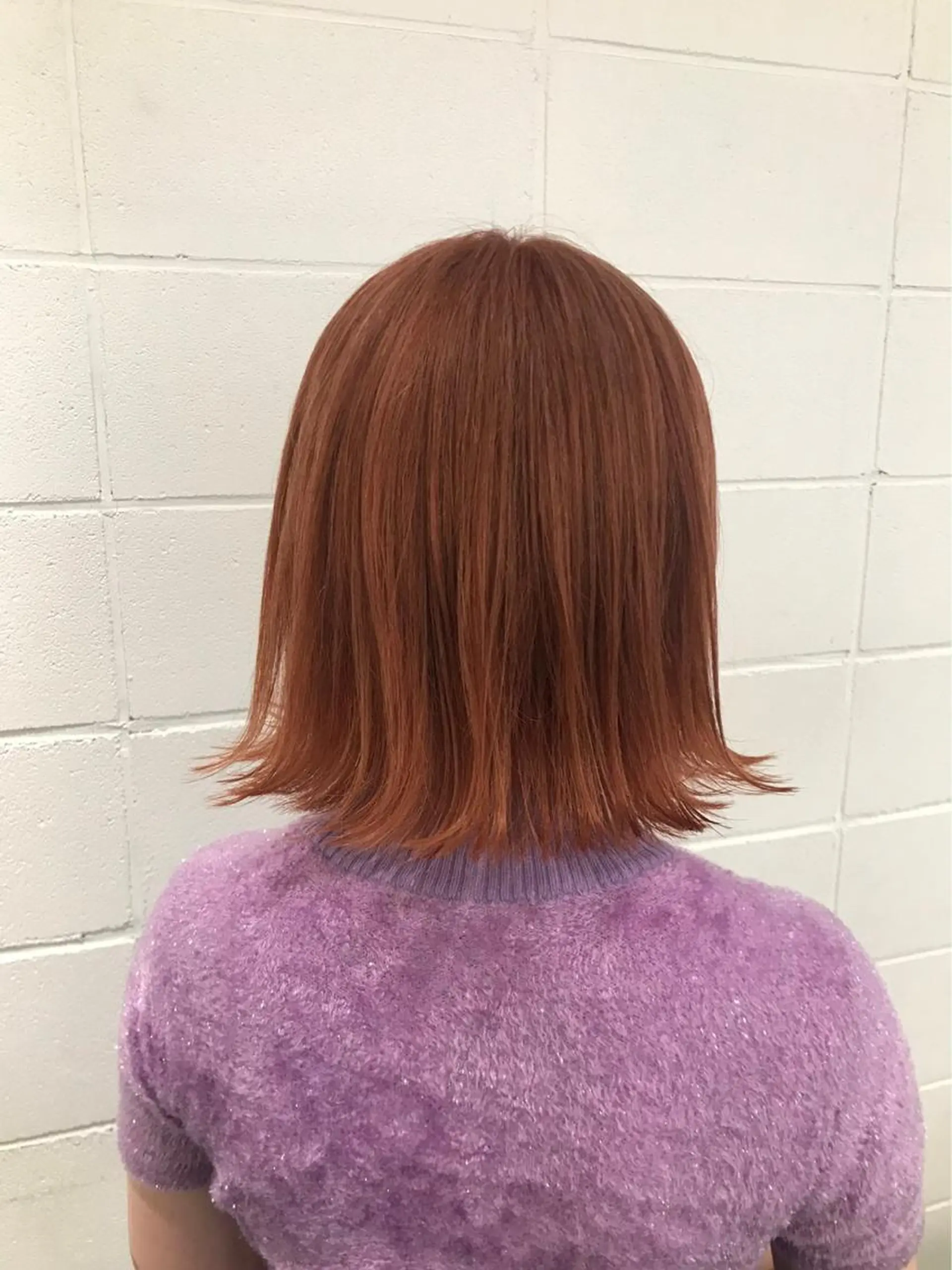 ミディアム カラー Kro ハイトーン×デザインのヘアスタイル