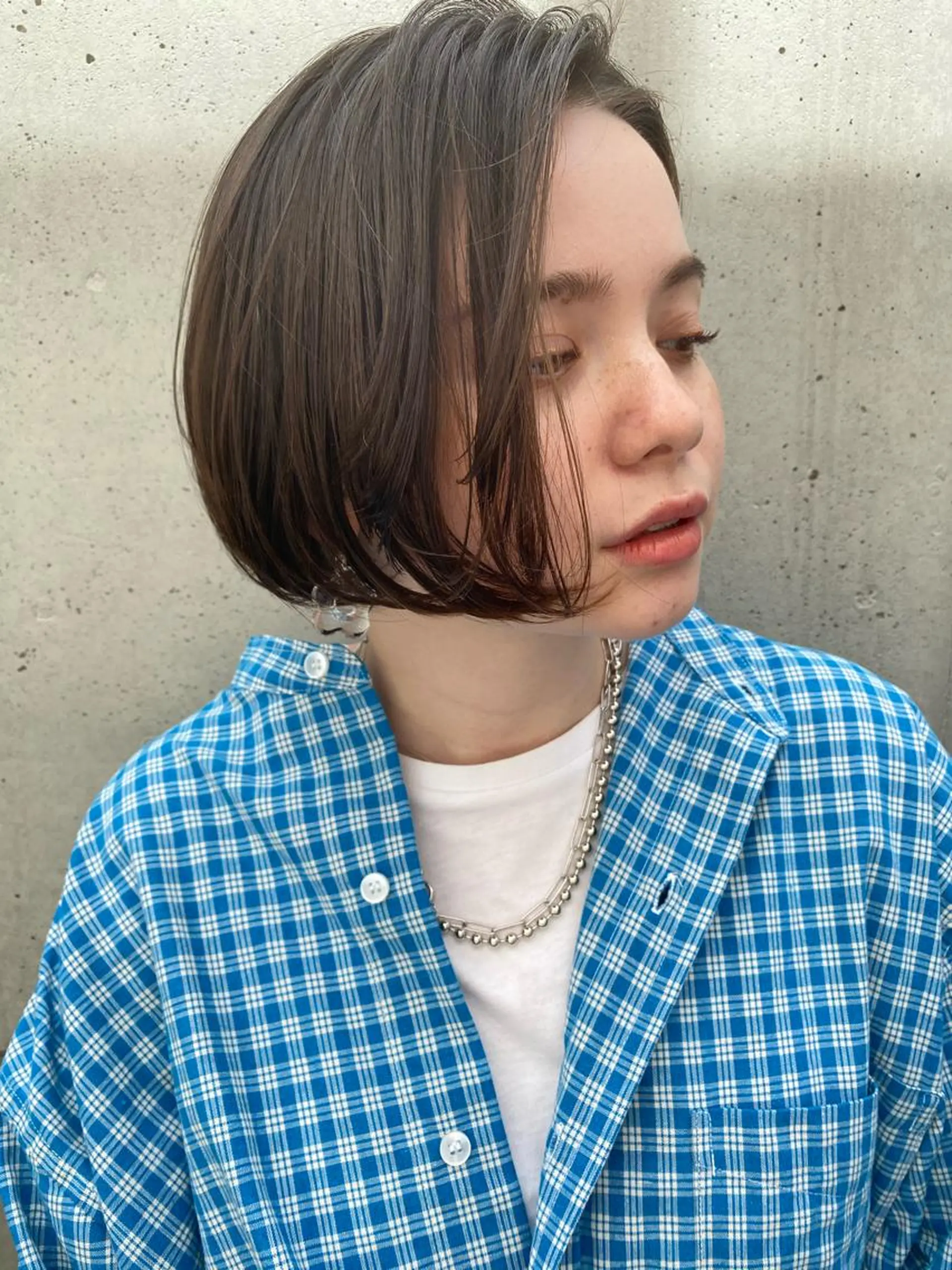 ショート ボブ カット トリートメント ✨透明感カラー✨ 🦖佐々木未来🦕のヘアスタイル