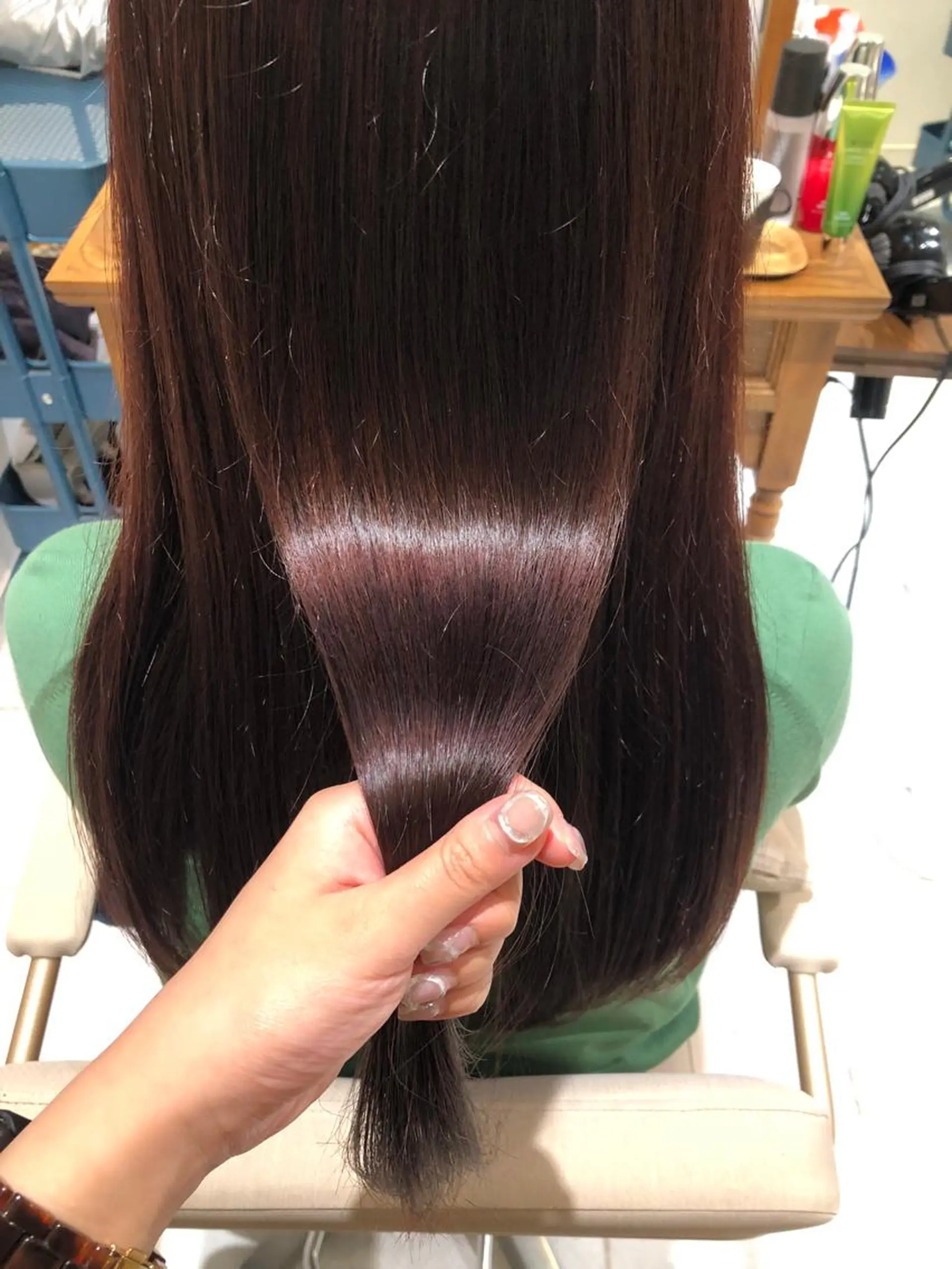 セミロング カラー ブリーチ ラベンダーカラー ラベンダーピンク ブリーチなしカラー ピンクカラー カット ヘアカラー お顔まわりカット/ 暖色カラー🍑Amiのその他イメージ