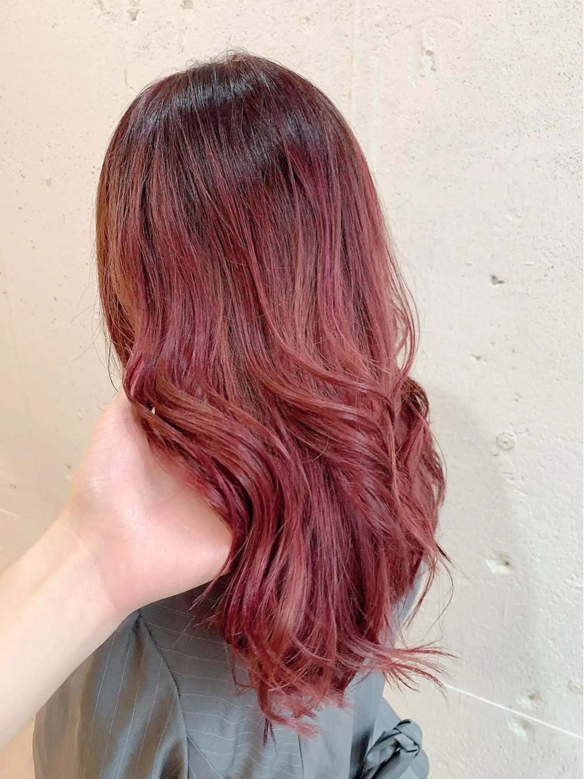 ミディアム カラー カット ヘアカラー トリートメント 💛丁寧さNo.🥇 🧸片山智裕💛のヘアスタイル