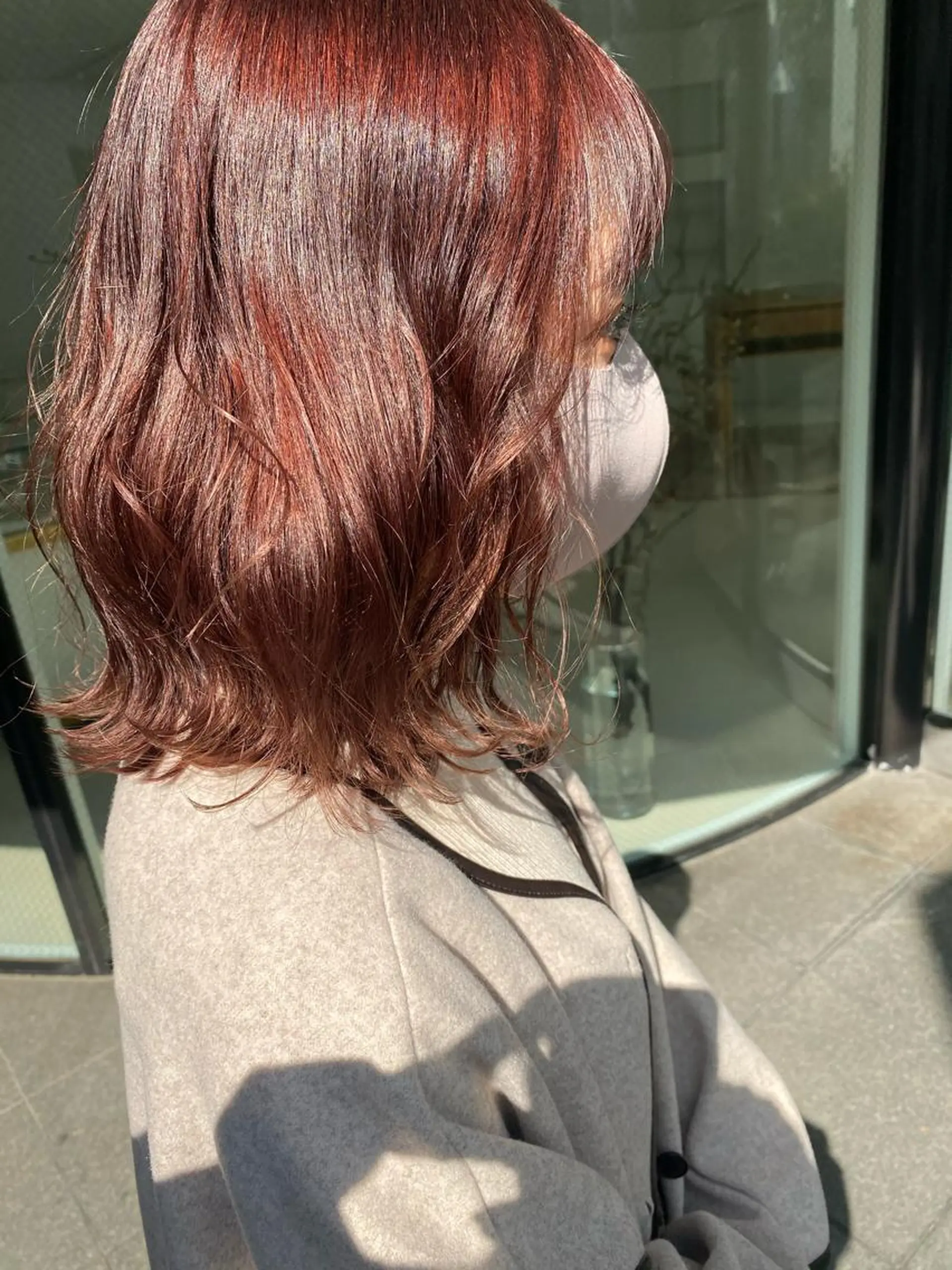 ミディアム 大橋 美咲のヘアスタイル