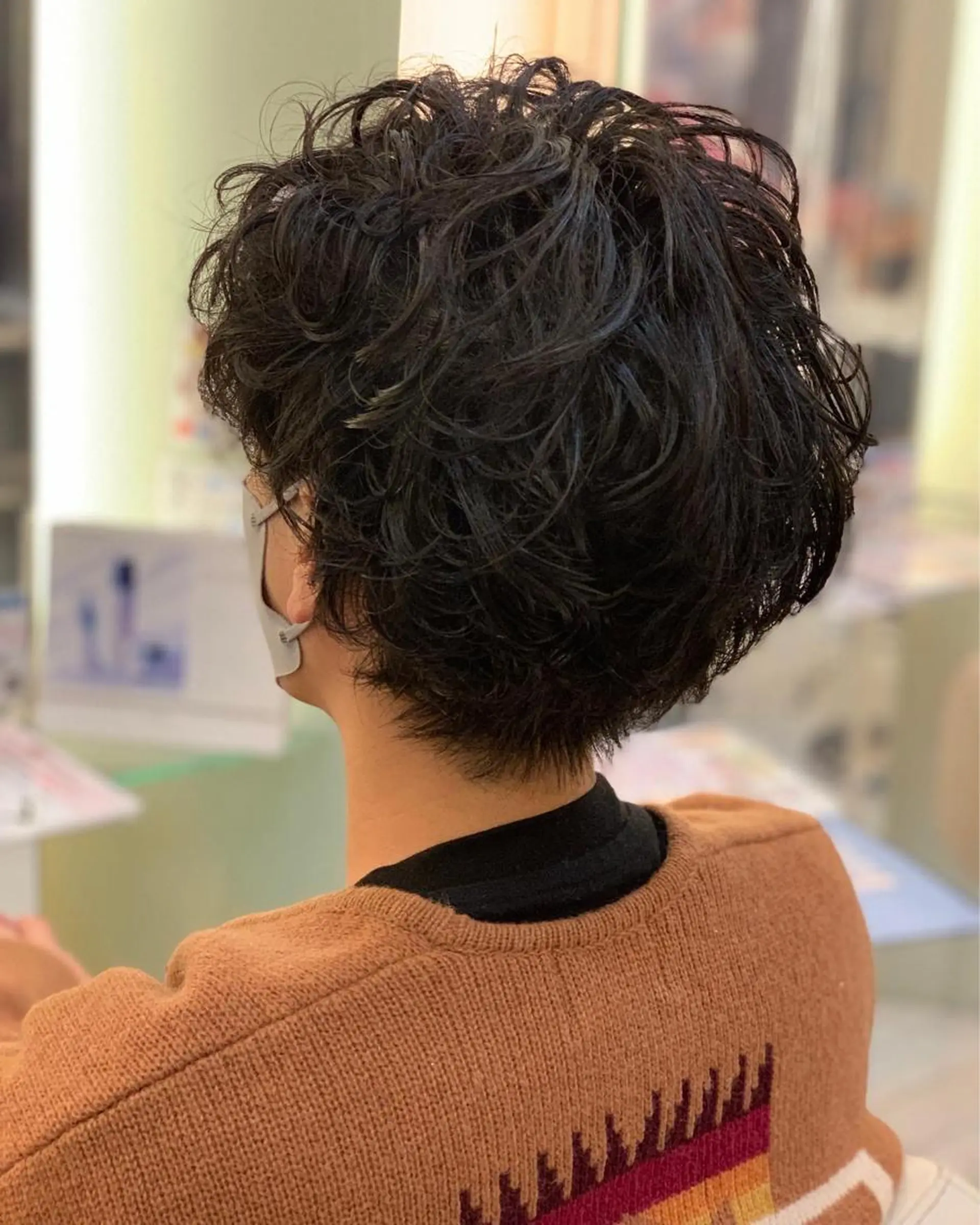 ショート メンズ メンズパーマ カット パーマ トータルビューティー K:R鶴川のヘアスタイル