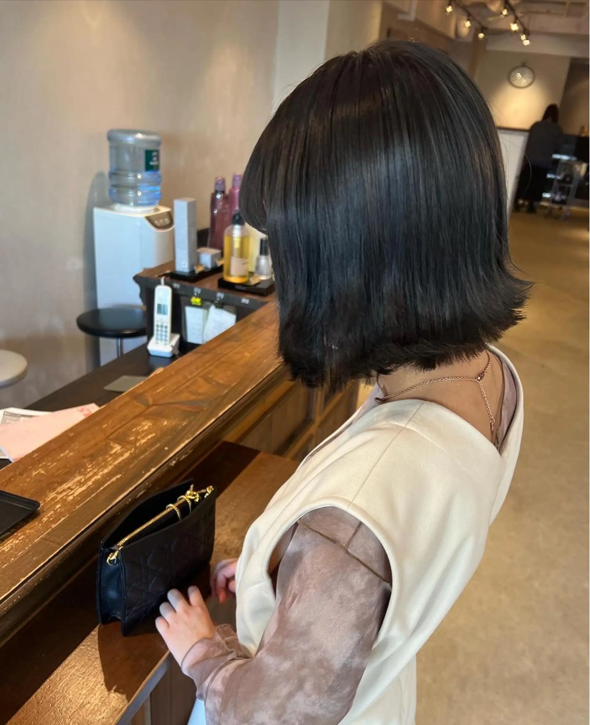 ショート レイヤー/ボブパーマ /垢抜け/タクミのヘアスタイル