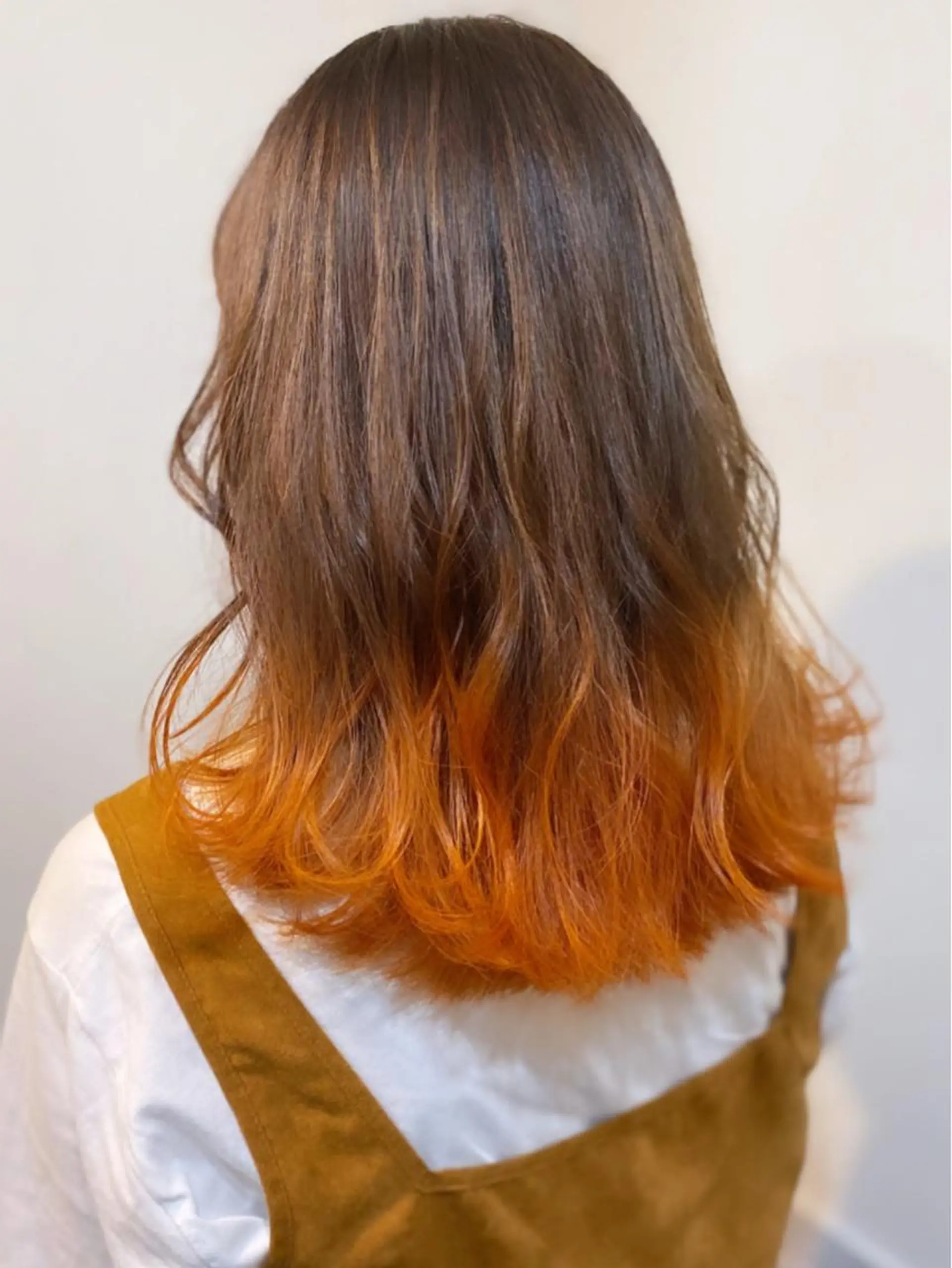 ロング カラー ヘアアレンジ ベージュカラー オレンジ オレンジベージュ カット ヘアカラー パーマ トリートメント まつげと美容室/ 個室/瀬戸 一菜のヘアスタイル