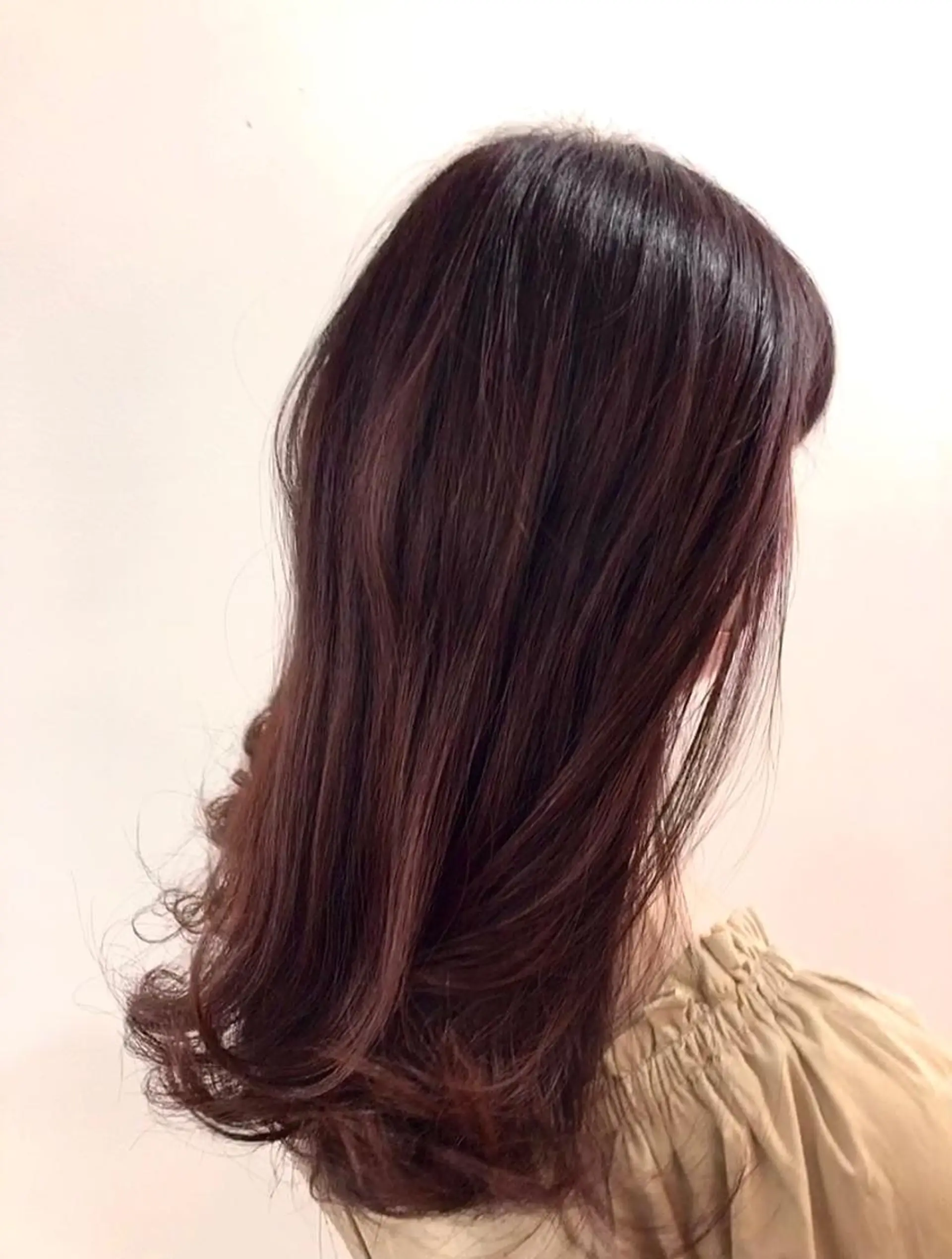 ロング カラー グラデーションカラー ピンクカラー ヘアカラー トリートメント fulam所属・佐藤悠生/郡山 メンズカット．パーマのヘアスタイル