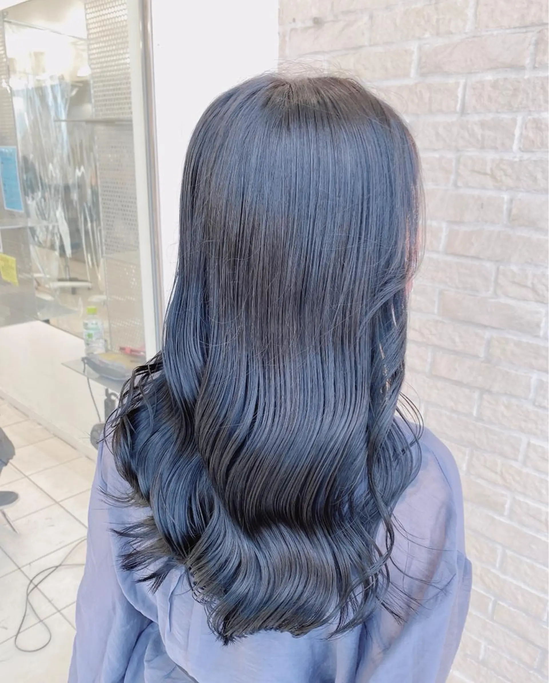 セミロング カラー ヘアカラー トリートメント 艶髪レイヤー屋さん 大澤竜馬のヘアスタイル