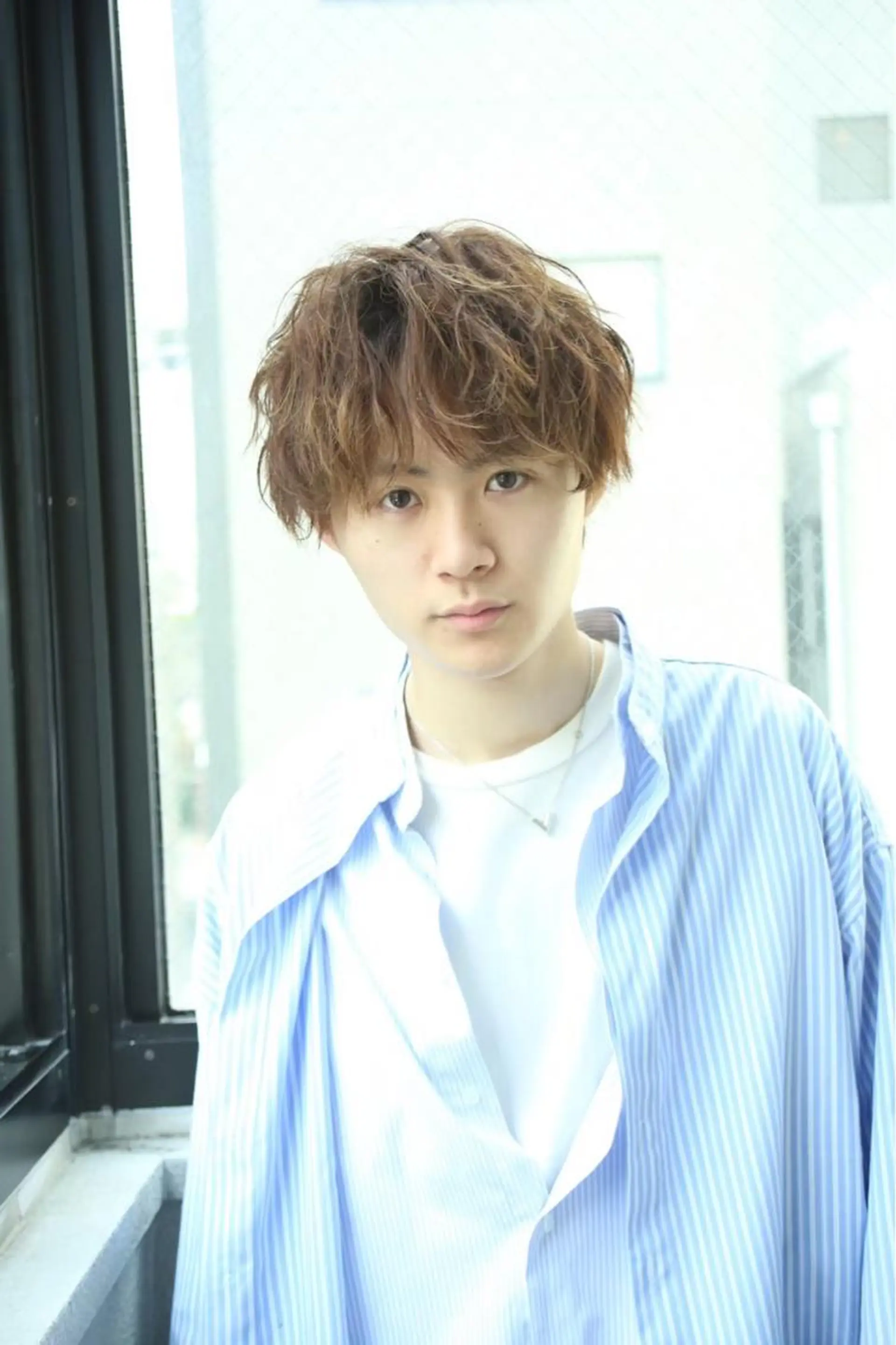 ショート カラー パーマ ヘアアレンジ メンズ キッズ ネイル マツエク・マツパ アイブロウ ショートボブ メンズバレイヤージュ メンズブリーチ メンズハイライト メンズハイトーン PERCUT大阪堀江店所属・メンズヘアのカリスマ 北地　空のヘアスタイル